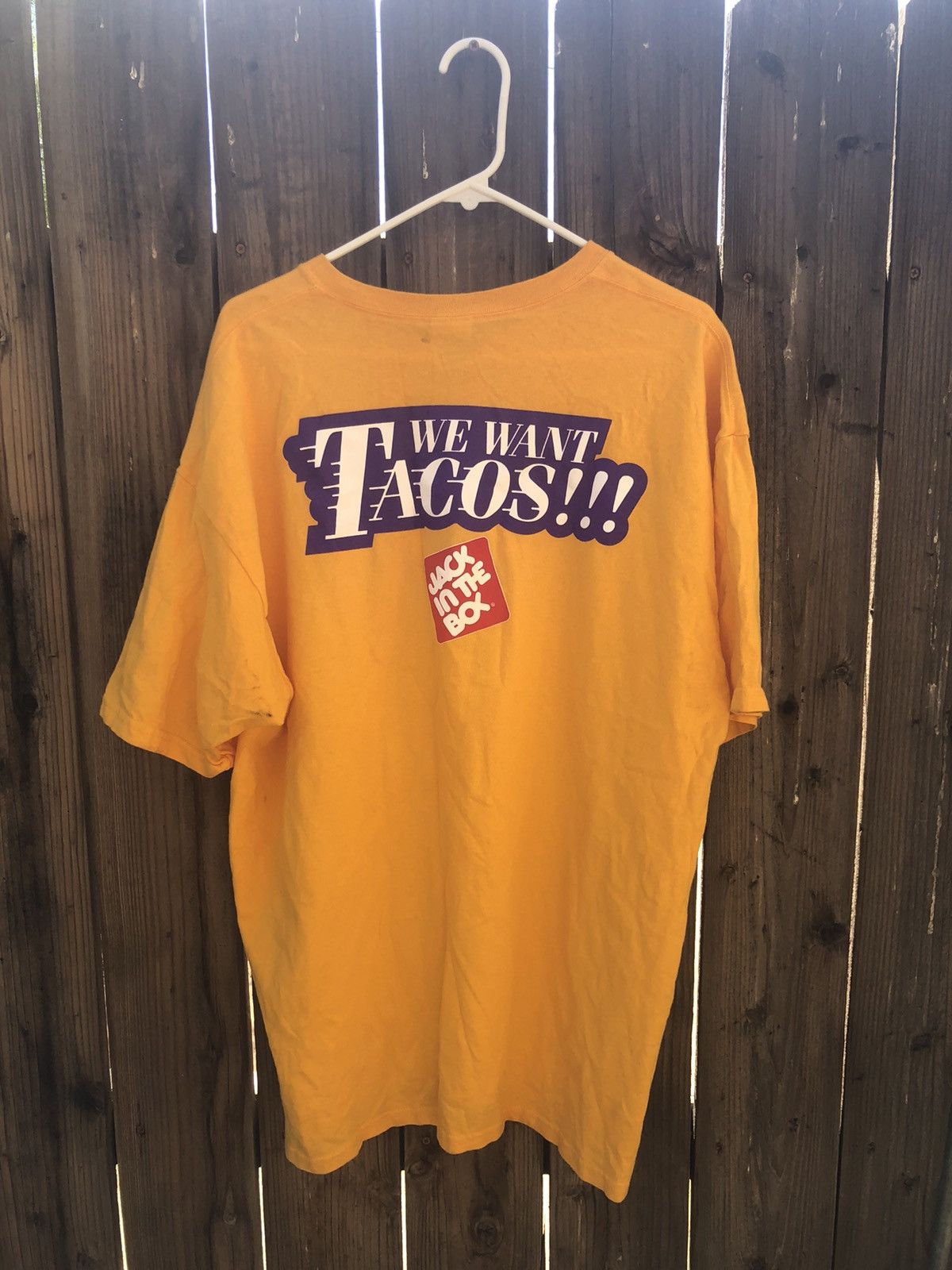 NBA × Vintage Vintage Lakers “We Want Tacos” Jack in the box collab tee Size US XL / EU 56 / 4 - 3 Thumbnail