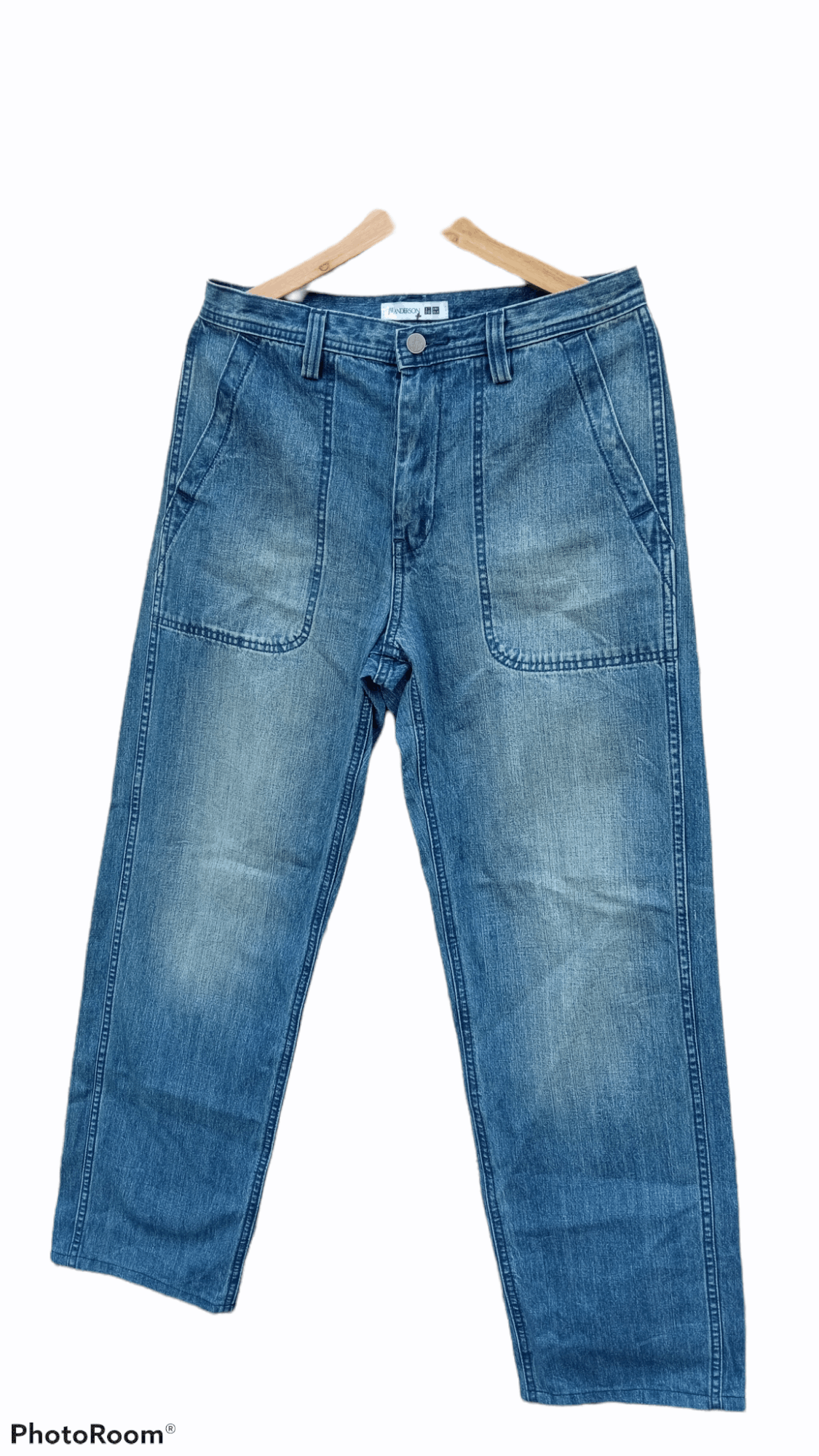 JW Anderson × Japanese Brand 🔥🔥UT x J.W.Anderson Fatigue Pants Denim Size US 31 - 3 Thumbnail
