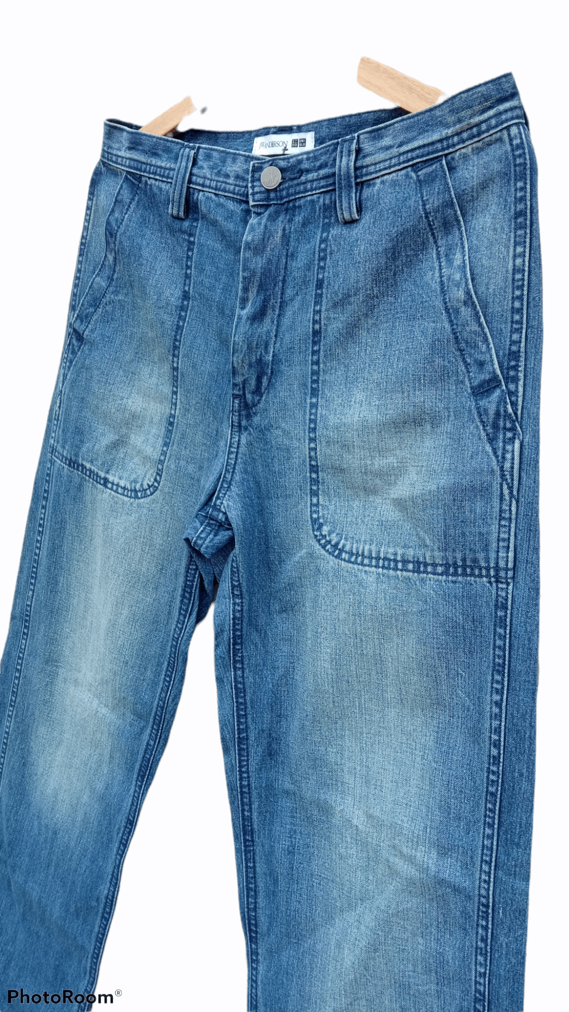 JW Anderson × Japanese Brand 🔥🔥UT x J.W.Anderson Fatigue Pants Denim Size US 31 - 8 Thumbnail