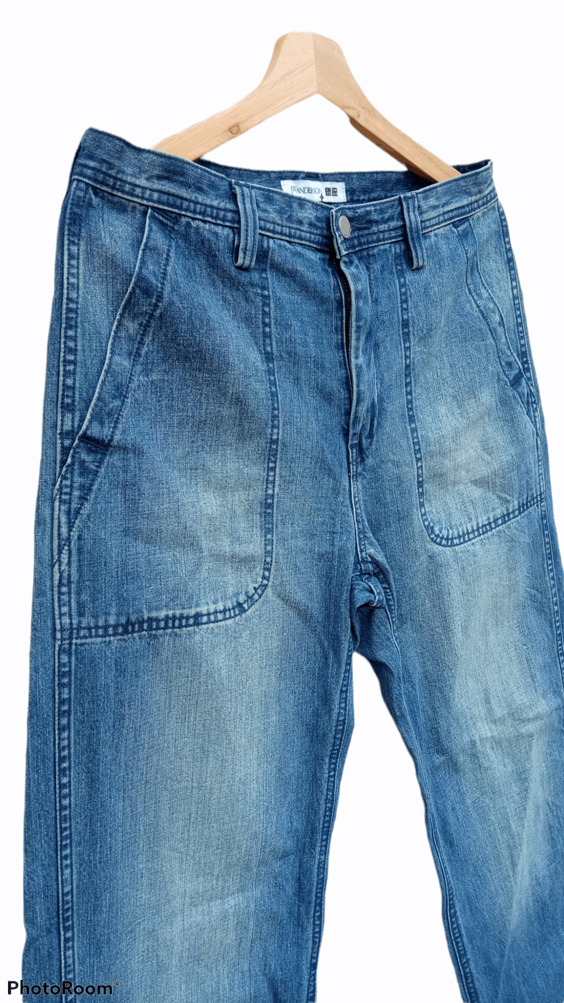 JW Anderson × Japanese Brand 🔥🔥UT x J.W.Anderson Fatigue Pants Denim Size US 31 - 6 Thumbnail
