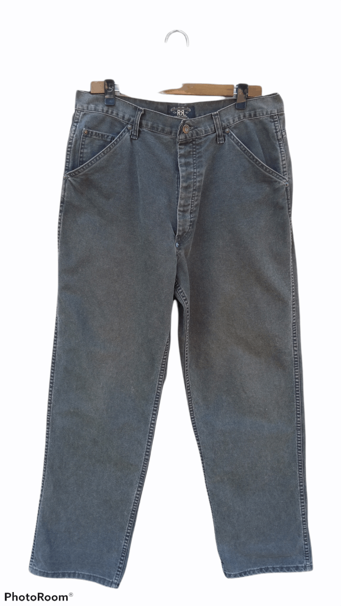 RRL Ralph Lauren 🔥🔥Vintage RRL Double RL Carpenter Painter Pants Size US 33 - 1 Thumbnail