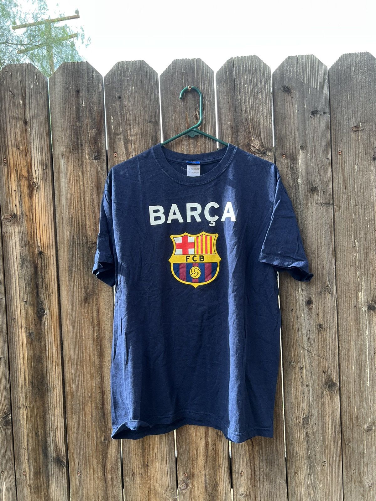 F.C. Barcelona FC Barcelona Logo Tee | Grailed