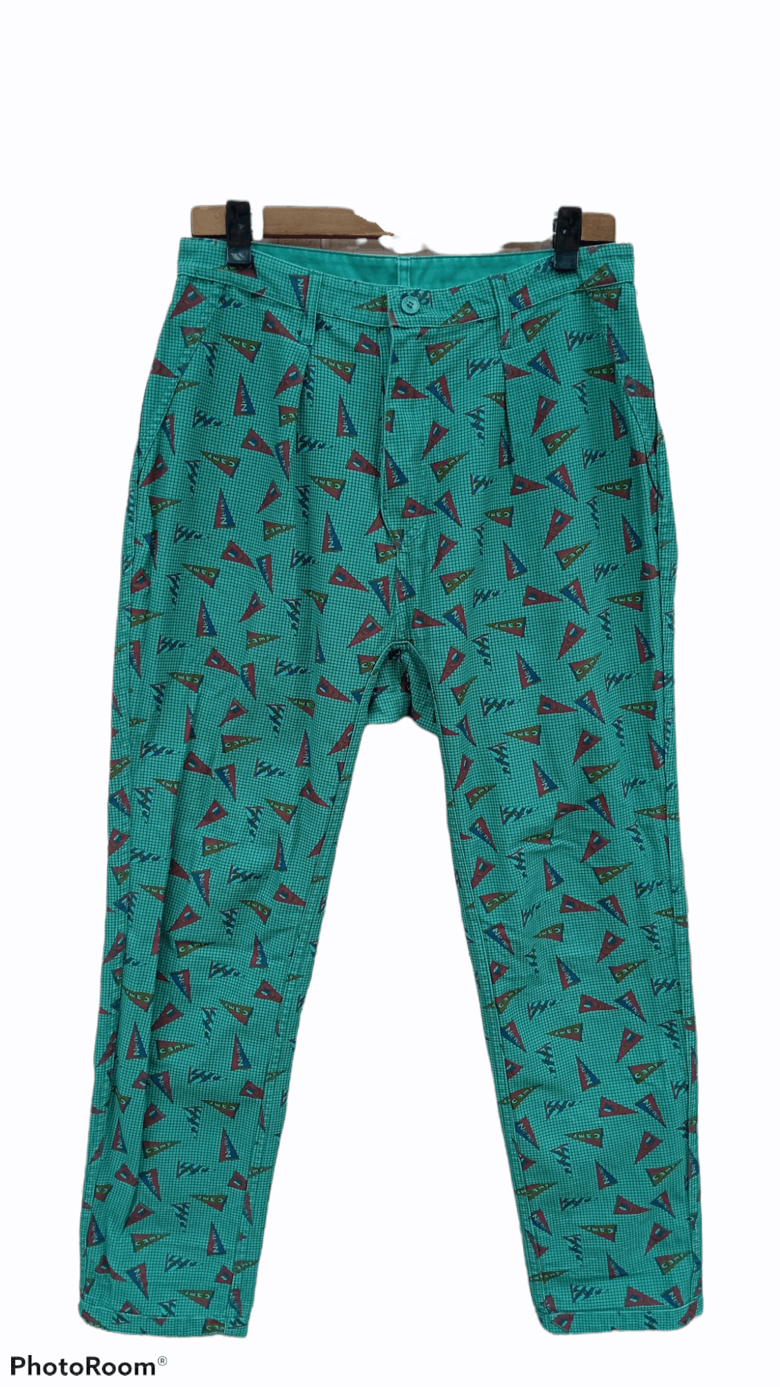 Issey Miyake × Japanese Brand × Ne-Net 🔥🔥Ne-Net Issey Miyaki Fullprint Reversible Pants Size US 30 / EU 46 - 1 Thumbnail