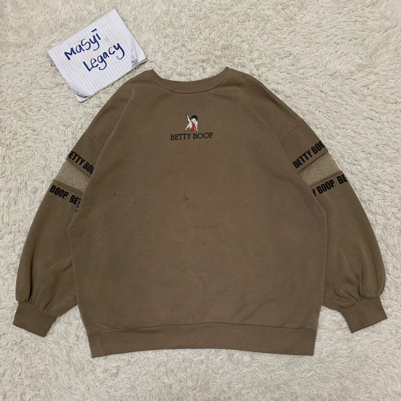 Japanese Brand Betty Boop nice logo sweatshirt Size XL / US 12-14 / IT 48-50 - 1 Thumbnail