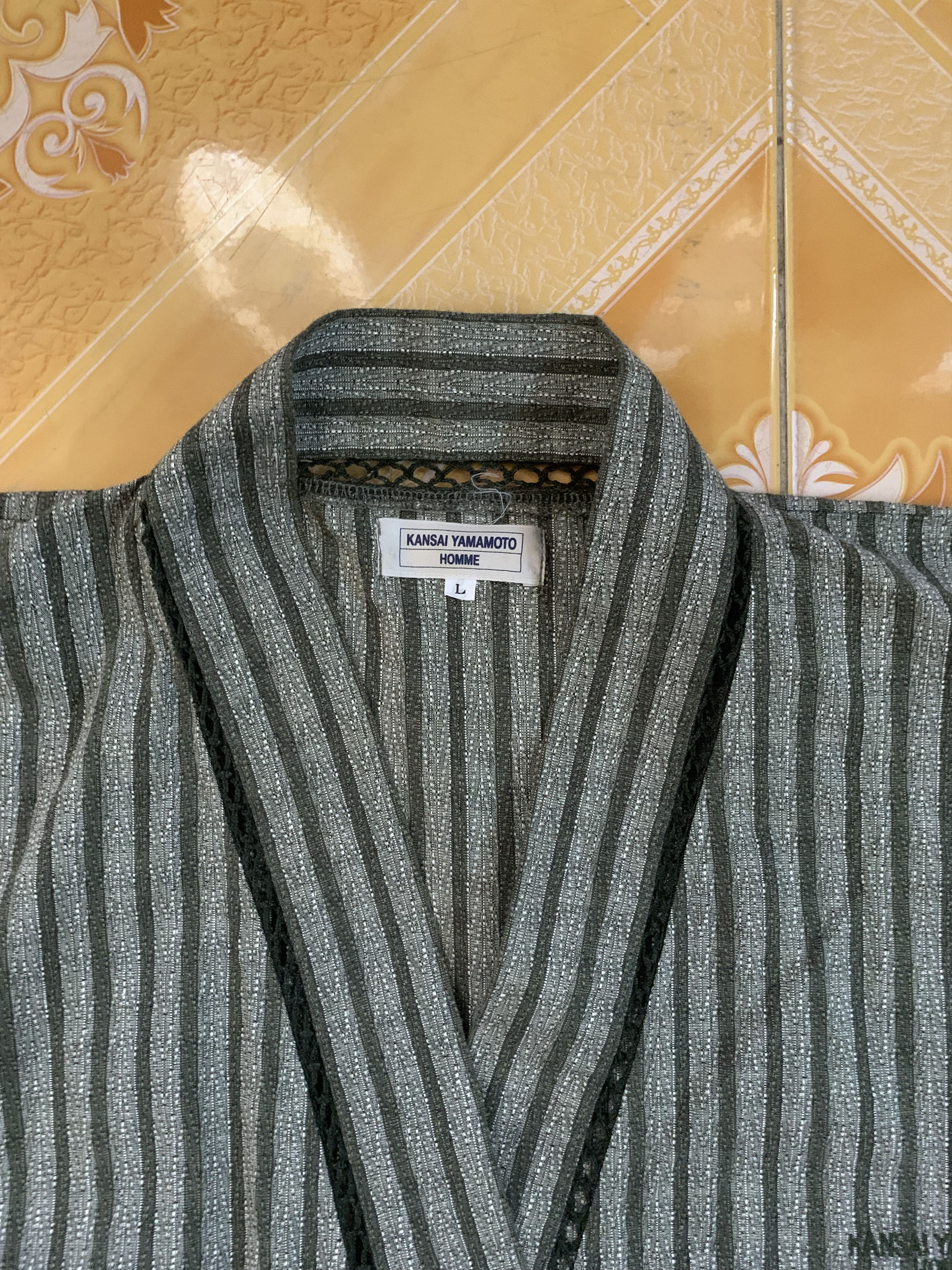 Kansai Yamamoto Kansai Yamamoto Homme Sanjuro Kimono Size US L / EU 52-54 / 3 - 3 Thumbnail
