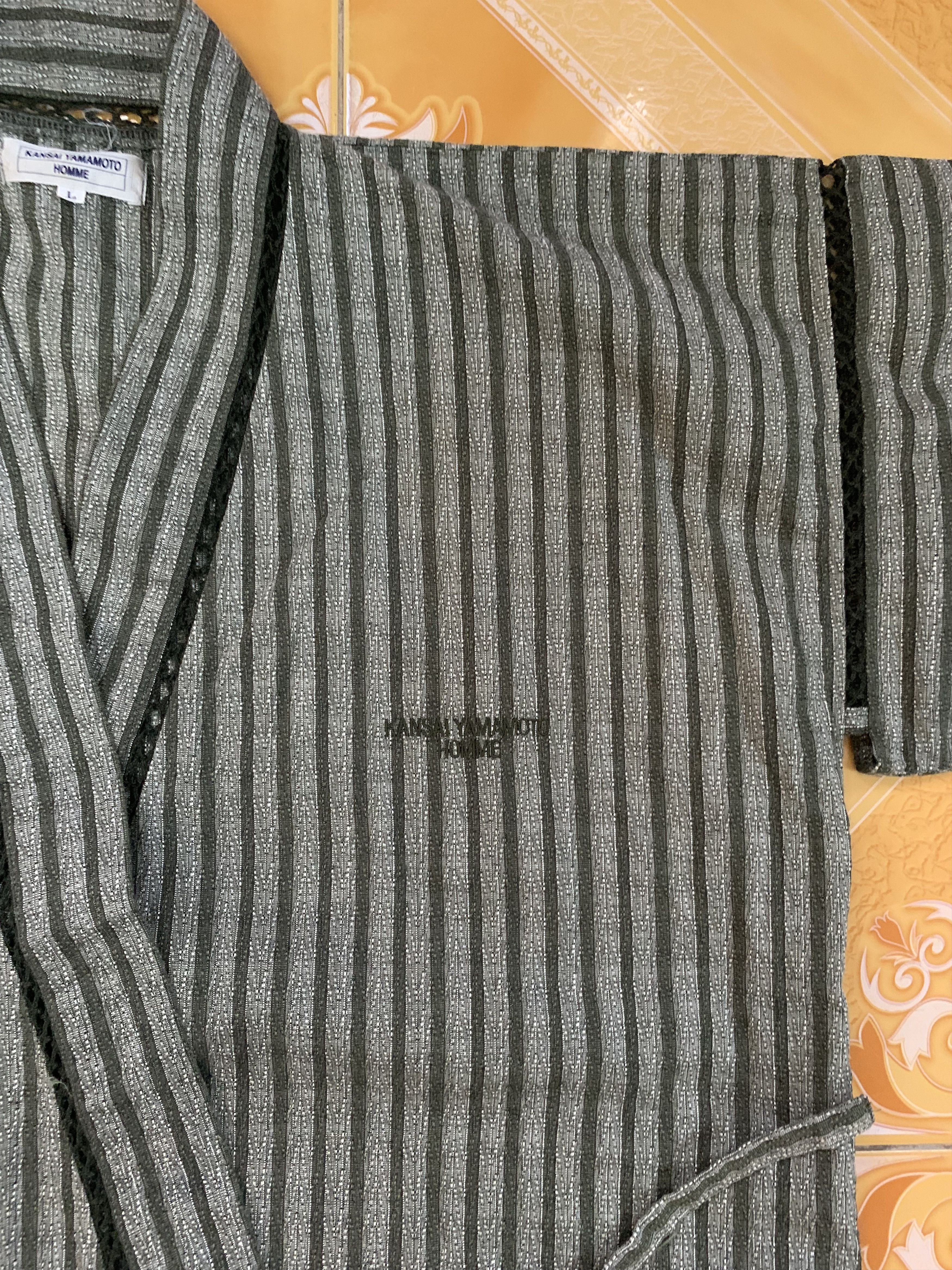 Kansai Yamamoto Kansai Yamamoto Homme Sanjuro Kimono Size US L / EU 52-54 / 3 - 2 Thumbnail