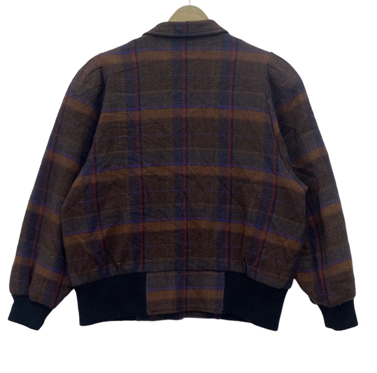 Japanese Brand Vintage Femicraft Wool Bombers Jacket Issey miyake inspired Size US M / EU 48-50 / 2 - 6 Thumbnail