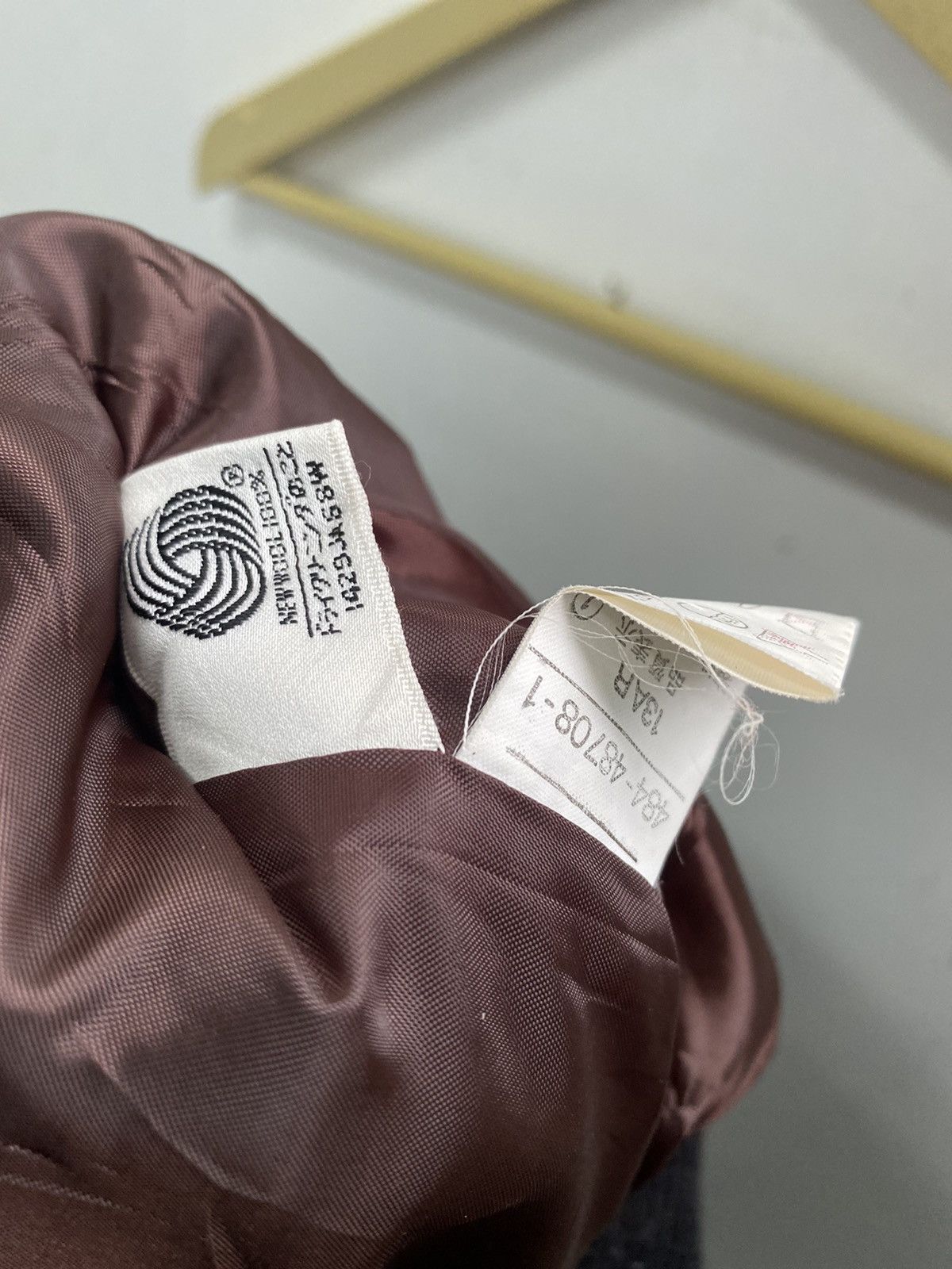 Japanese Brand Vintage Femicraft Wool Bombers Jacket Issey miyake inspired Size US M / EU 48-50 / 2 - 8 Thumbnail