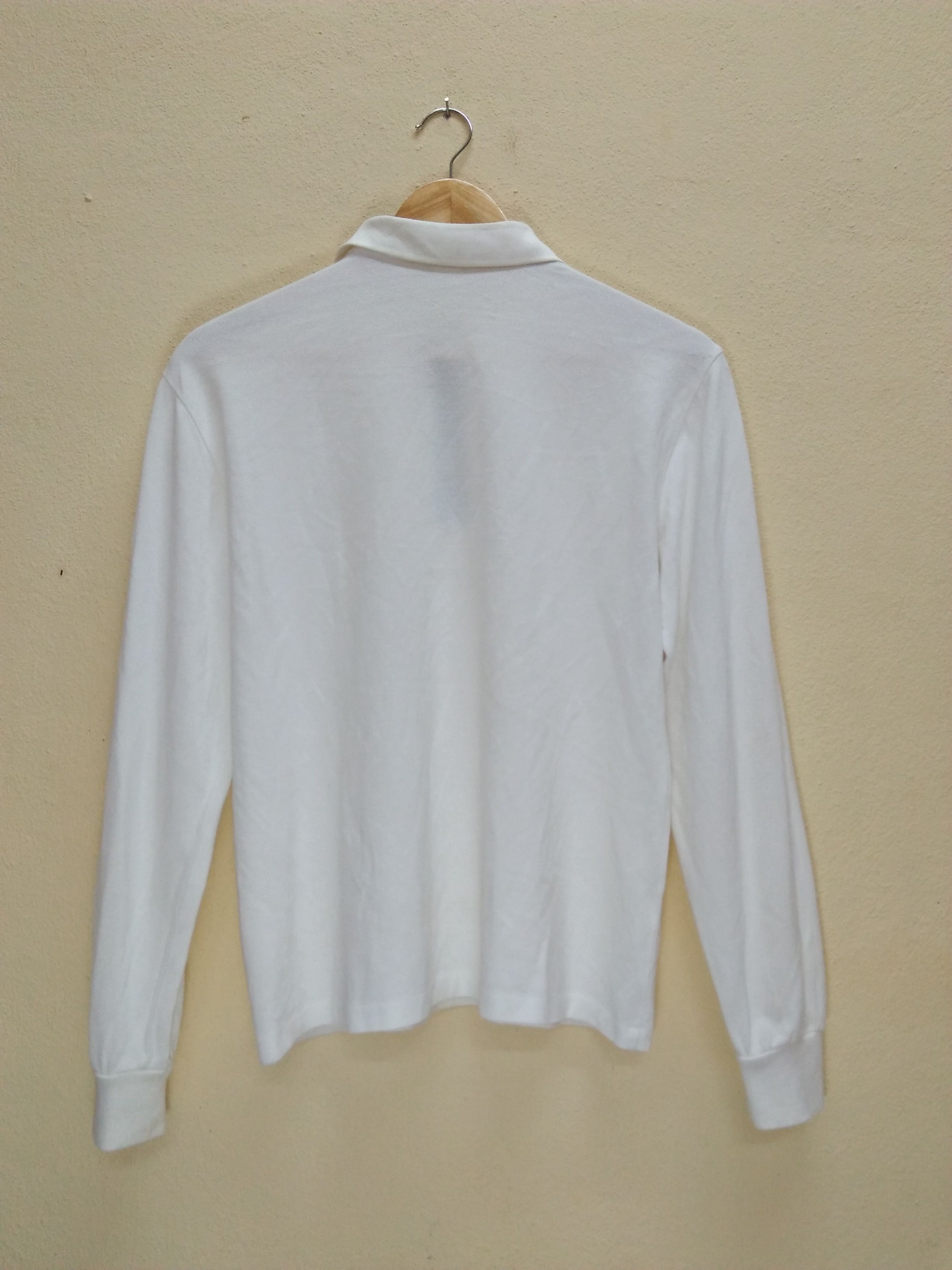 Burberry BURBERRYS REGD Embroidered Logo White Color Polo. Size US M / EU 48-50 / 2 - 3 Thumbnail