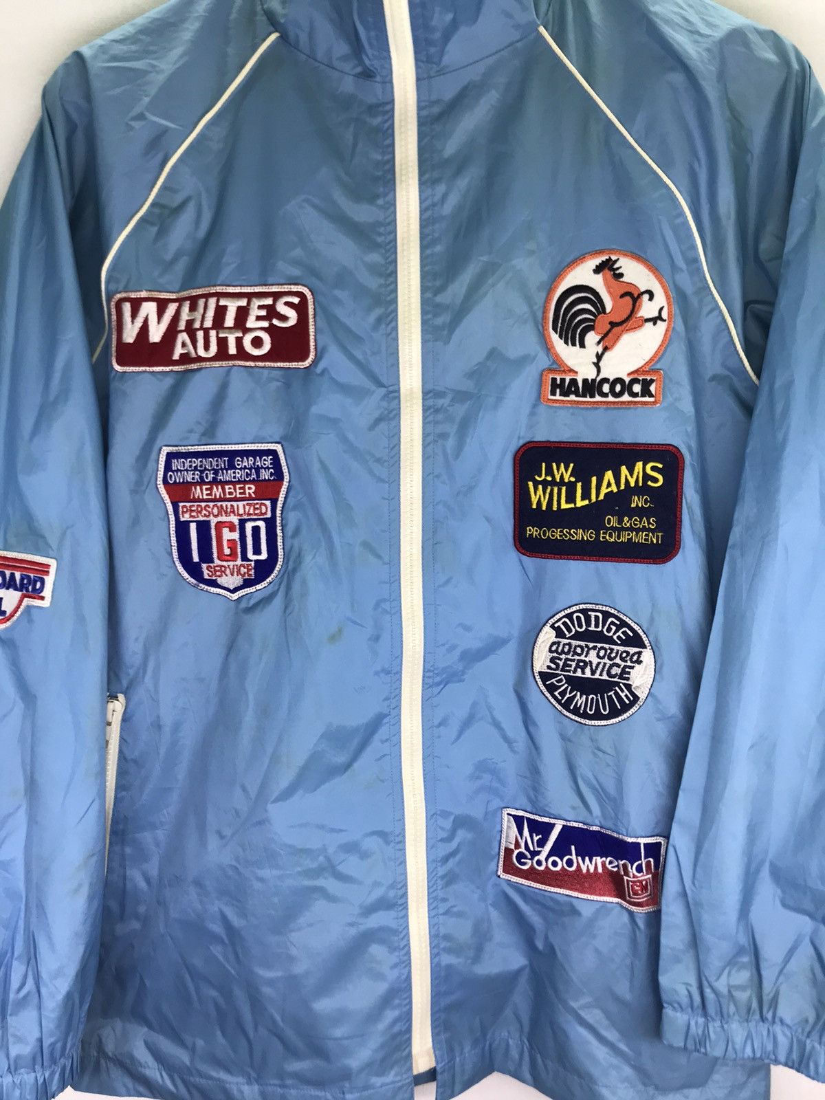 Vintage Vintage Racing Patched Light jacket Size US M / EU 48-50 / 2 - 2 Thumbnail