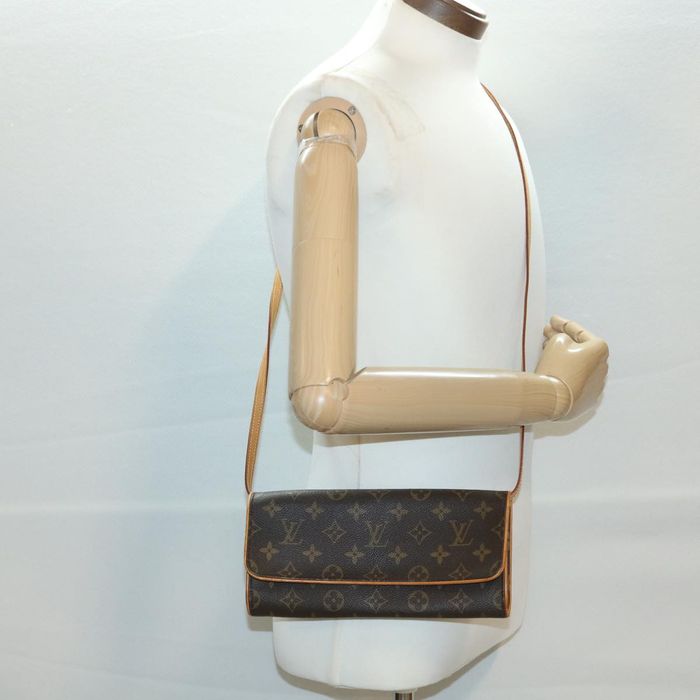 LOUIS VUITTON Monogram Musette Tango Long Strap Shoulder Bag M51388 Auth  47577