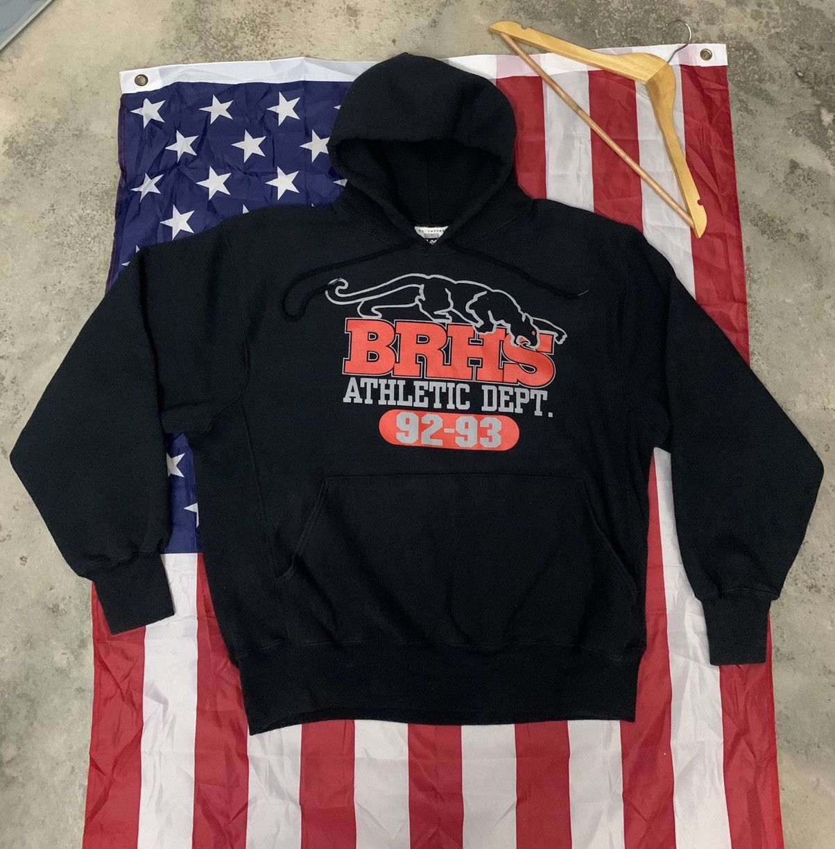 Lee Vintage Lee Big Print Hoodie Size US XL / EU 56 / 4 - 1 Thumbnail