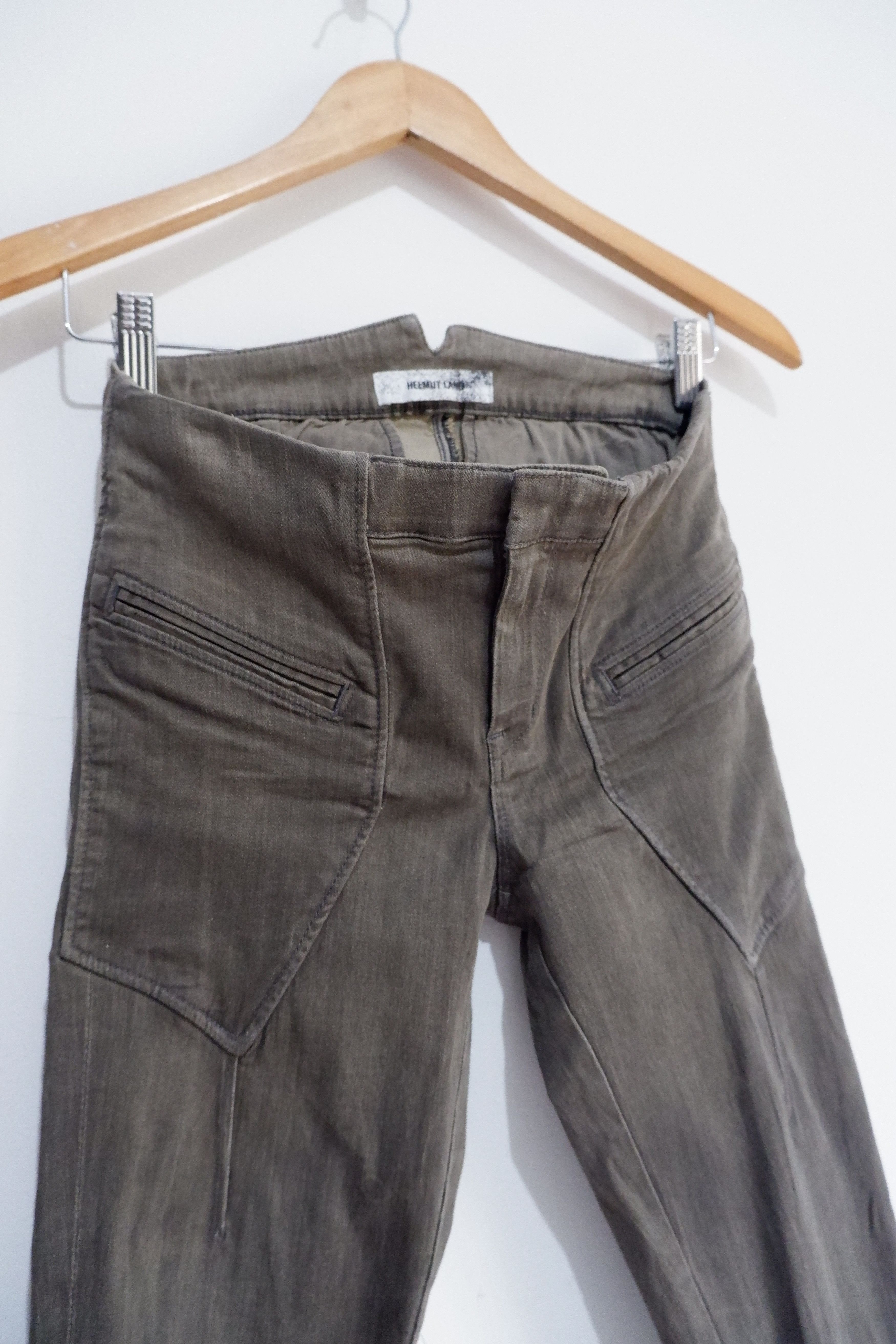 Helmut Lang Helmut Lang Low Rise Fake Pocket Pants | Stretch Size 26" / US 2 / IT 38 - 3 Thumbnail