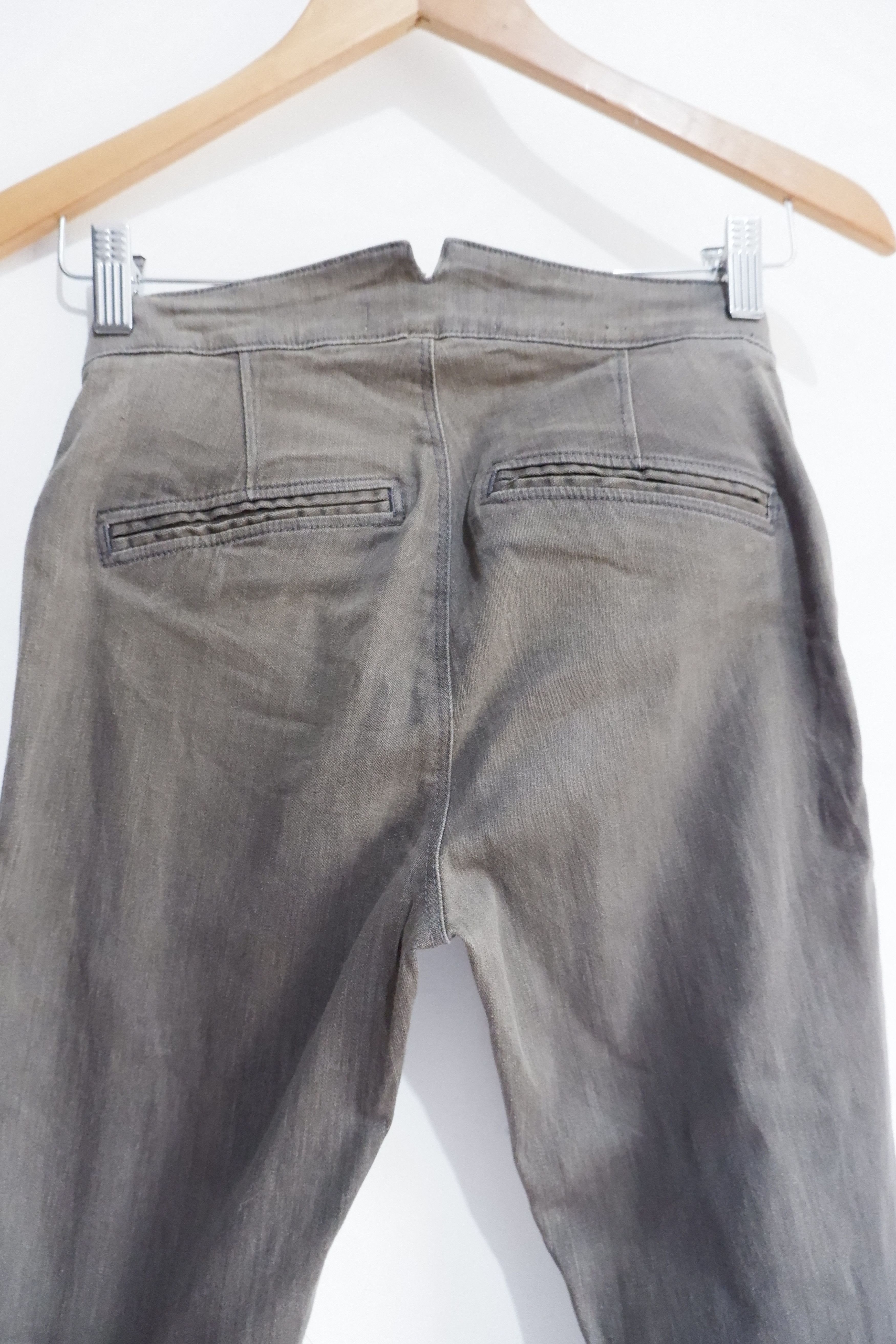 Helmut Lang Helmut Lang Low Rise Fake Pocket Pants | Stretch Size 26" / US 2 / IT 38 - 10 Thumbnail