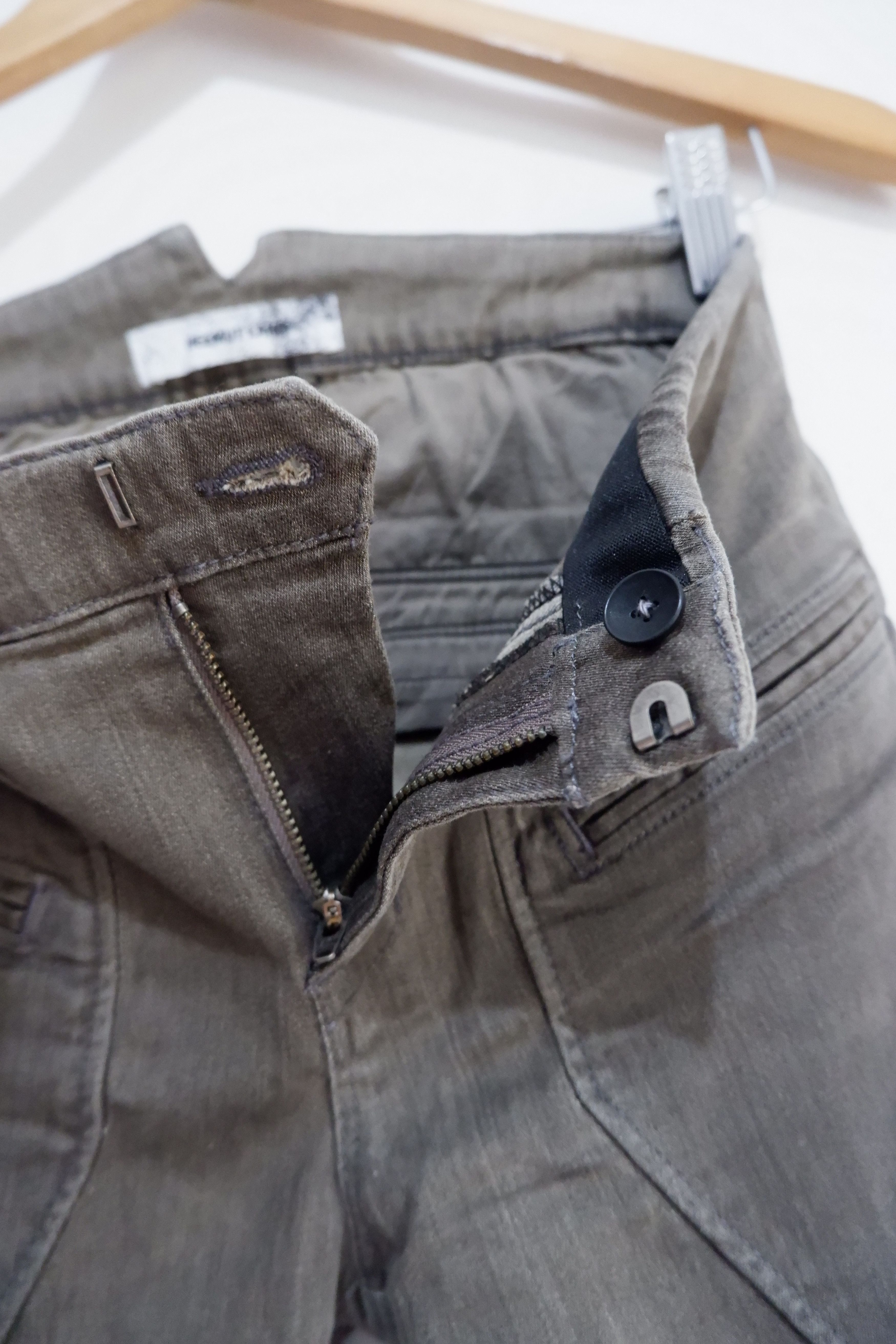 Helmut Lang Helmut Lang Low Rise Fake Pocket Pants | Stretch Size 26" / US 2 / IT 38 - 4 Thumbnail