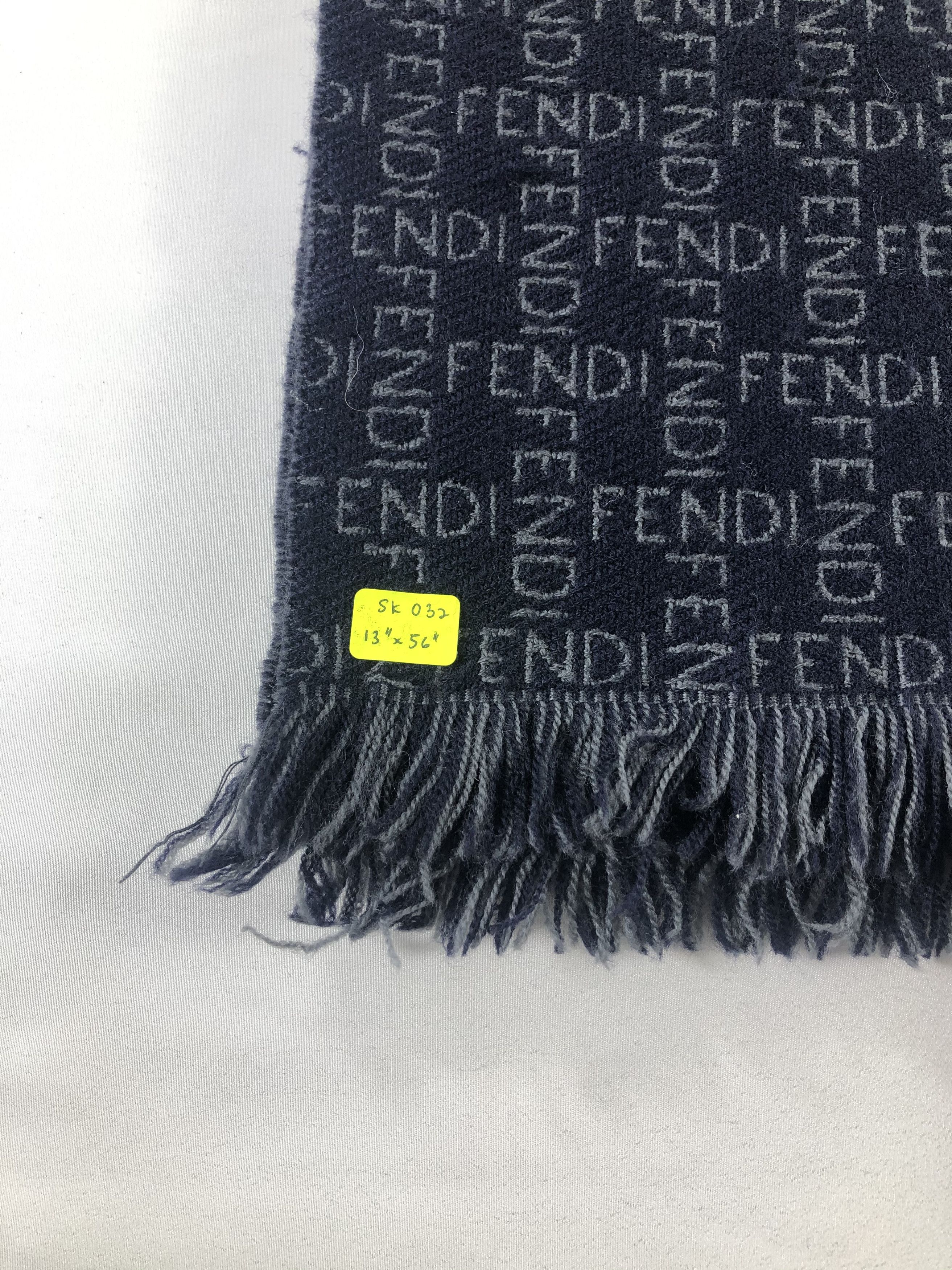 Fendi Fendi Monogram Scarf / Muffler / Neckwear Size ONE SIZE - 5 Thumbnail