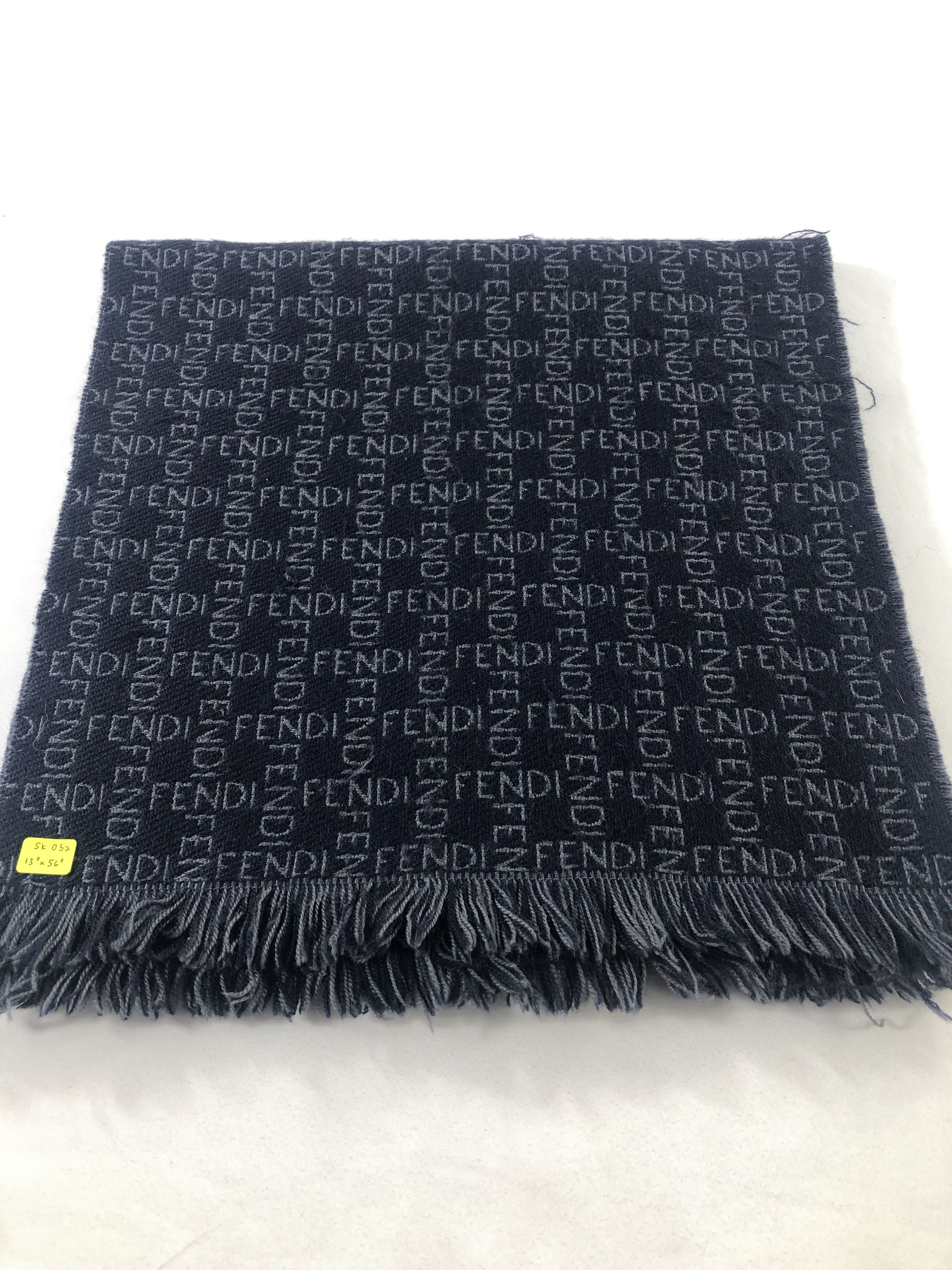 Fendi Fendi Monogram Scarf / Muffler / Neckwear Size ONE SIZE - 6 Thumbnail