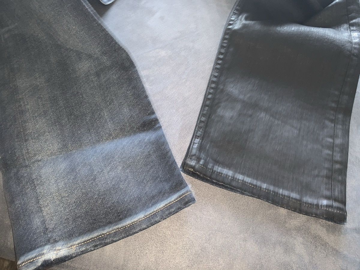 Rick Owens Drkshdw Rick Owens DRKSHDW Patchwork Detroit Cut Denim Size US 32 / EU 48 - 4 Thumbnail