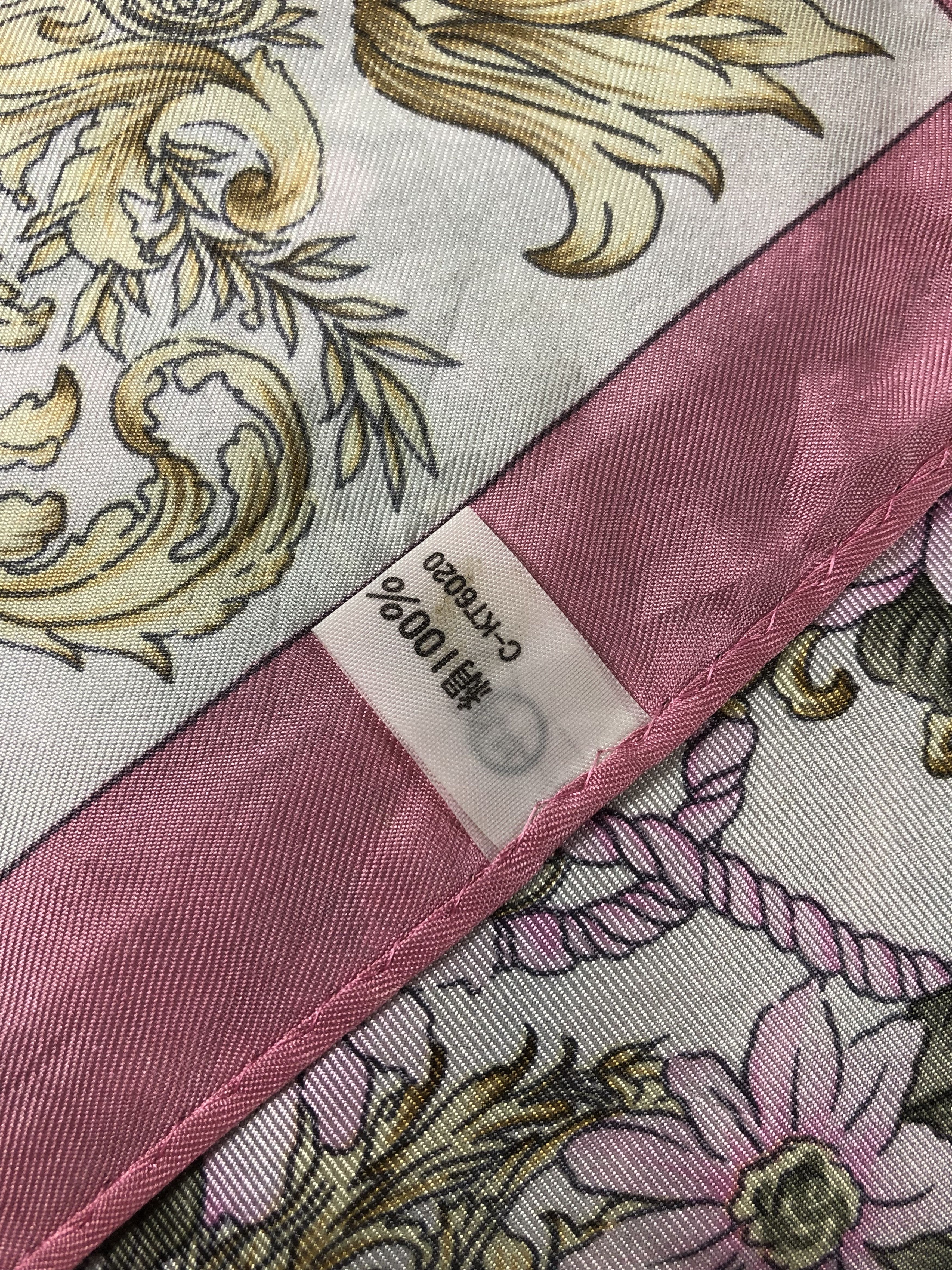 Hardy Amies Vintage Hardy Amies Silk Scarf Size ONE SIZE - 6 Thumbnail