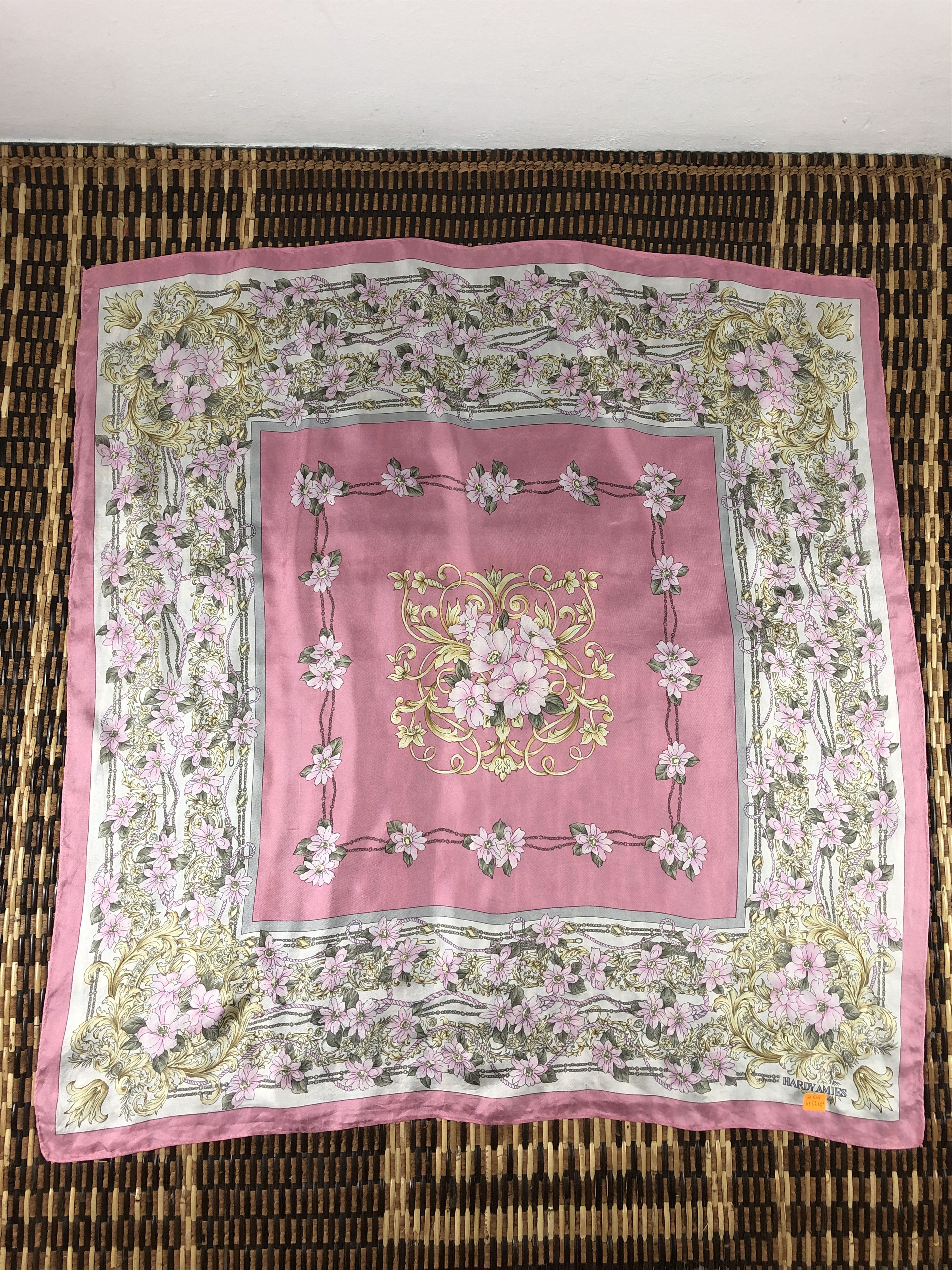 Hardy Amies Vintage Hardy Amies Silk Scarf Size ONE SIZE - 3 Thumbnail