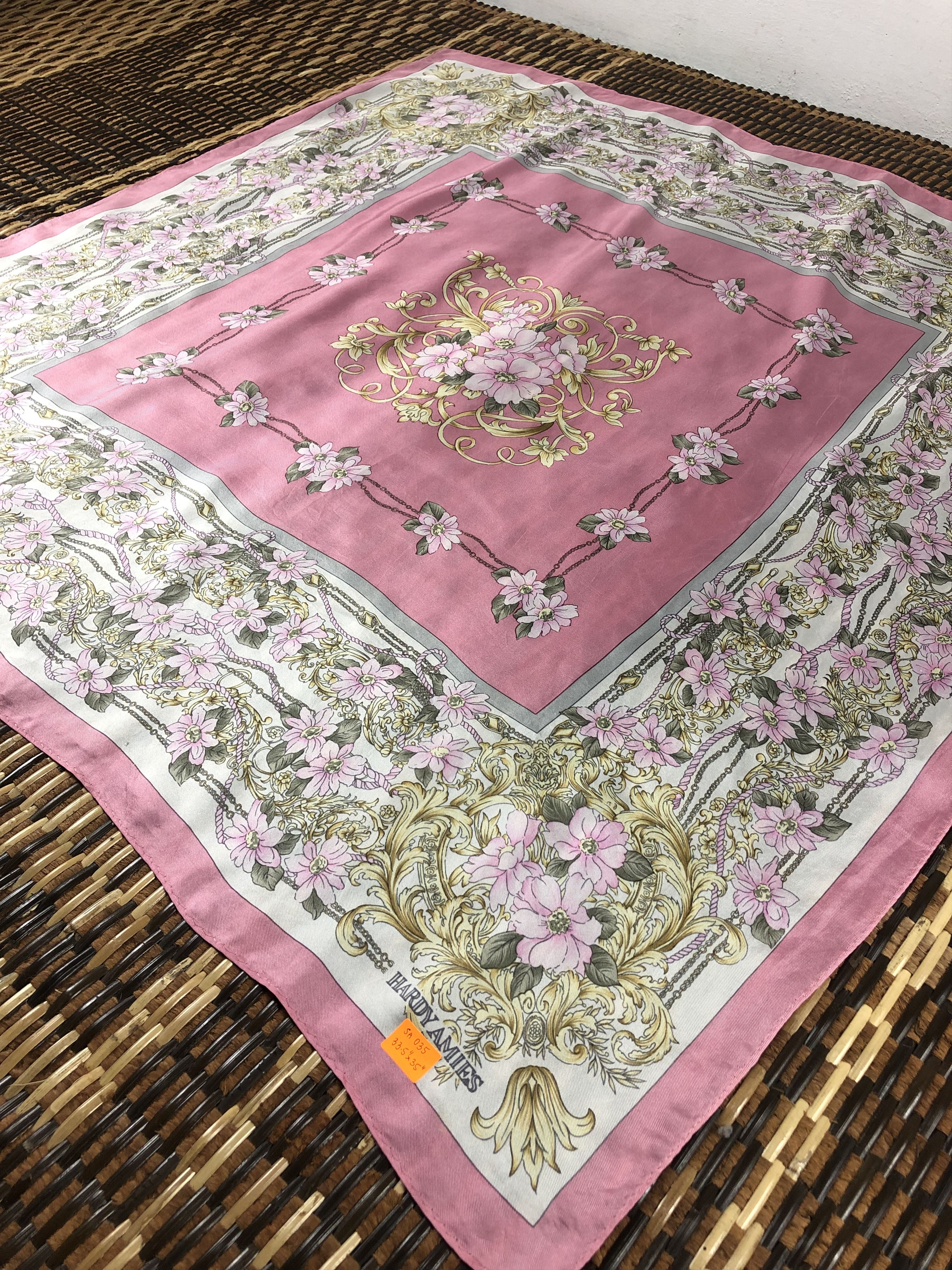 Hardy Amies Vintage Hardy Amies Silk Scarf Size ONE SIZE - 4 Thumbnail