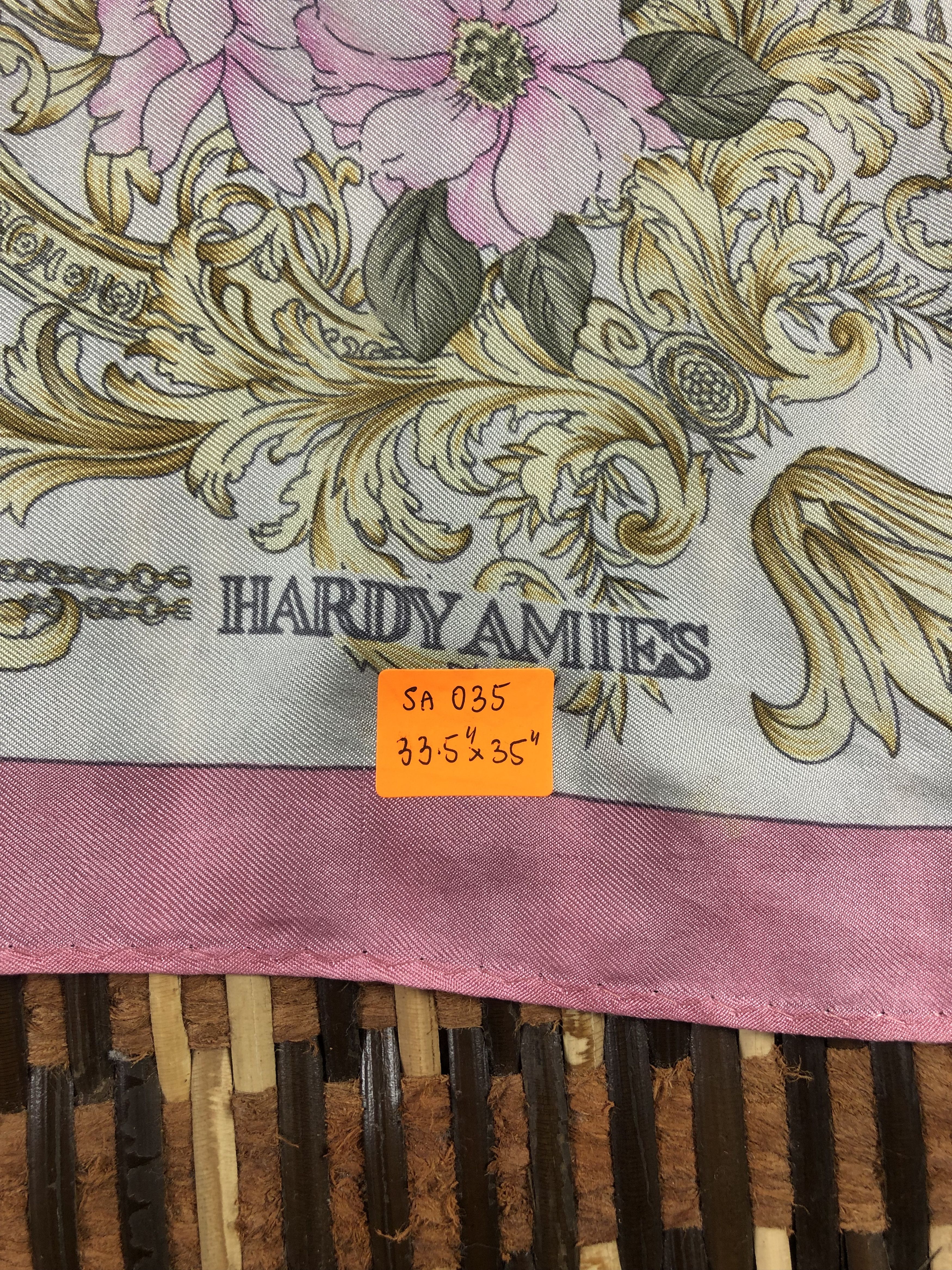 Hardy Amies Vintage Hardy Amies Silk Scarf Size ONE SIZE - 5 Thumbnail