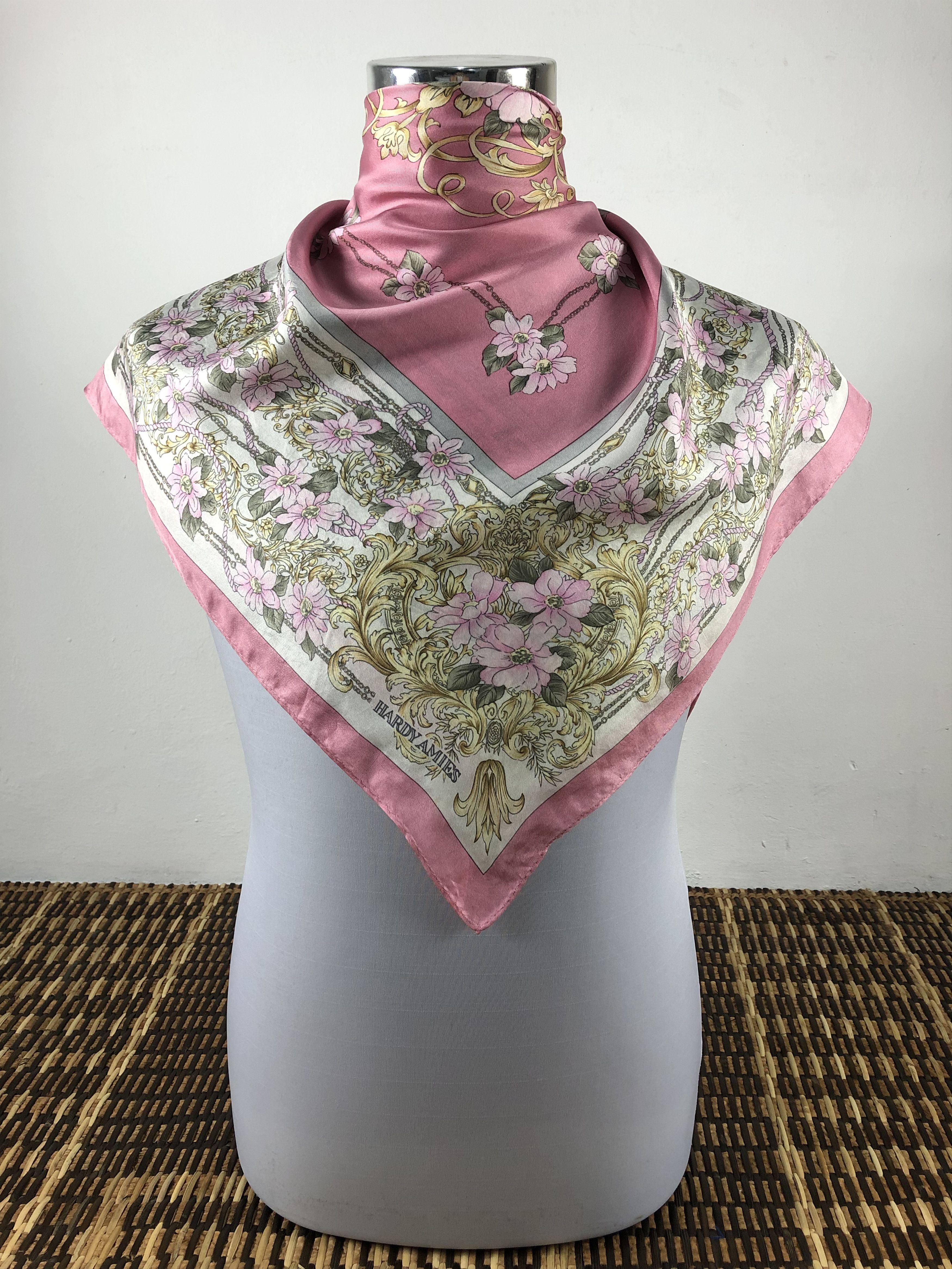 Hardy Amies Vintage Hardy Amies Silk Scarf Size ONE SIZE - 2 Thumbnail