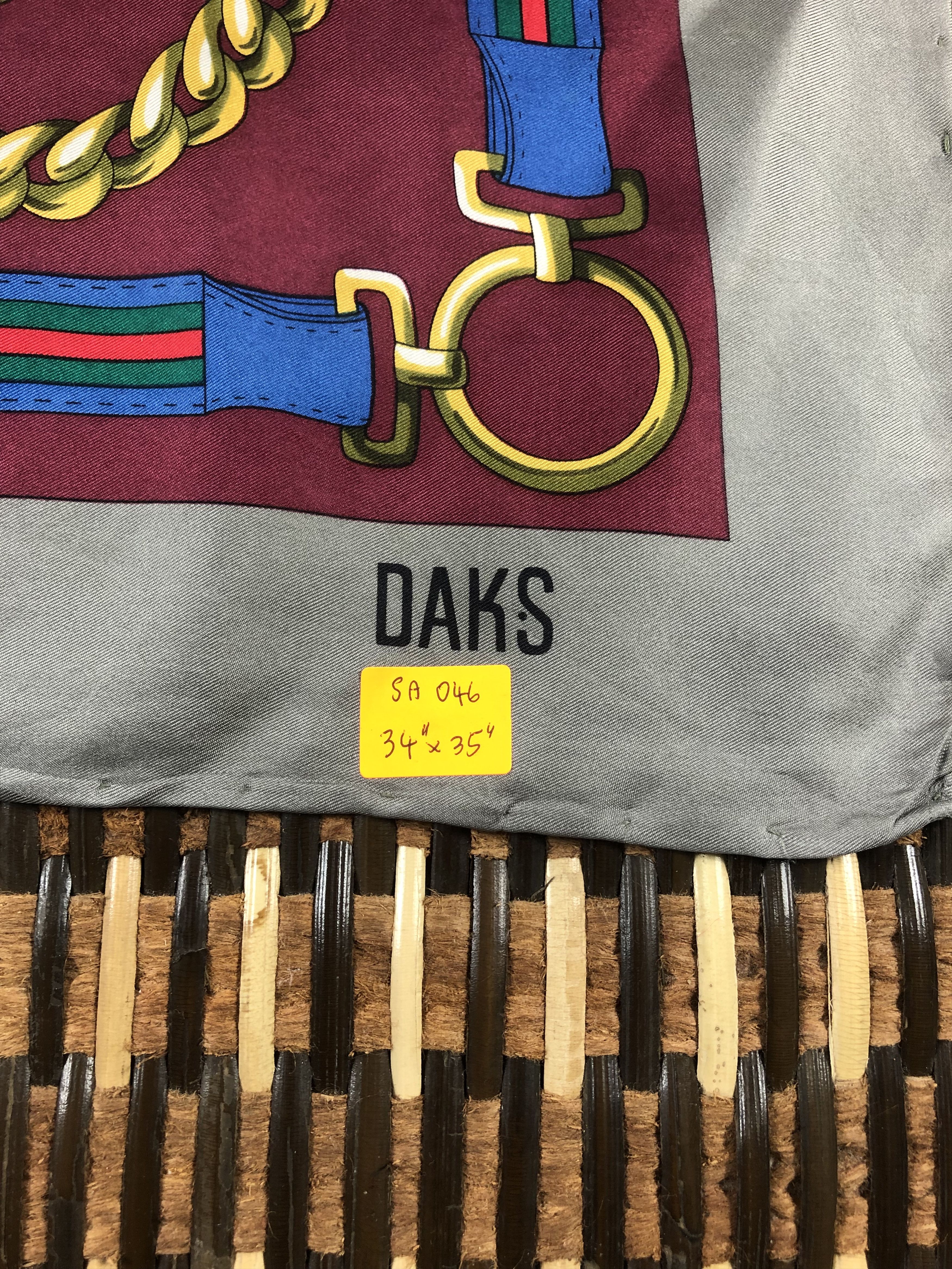 DAKS Daks London Silk Scarf Size ONE SIZE - 5 Thumbnail