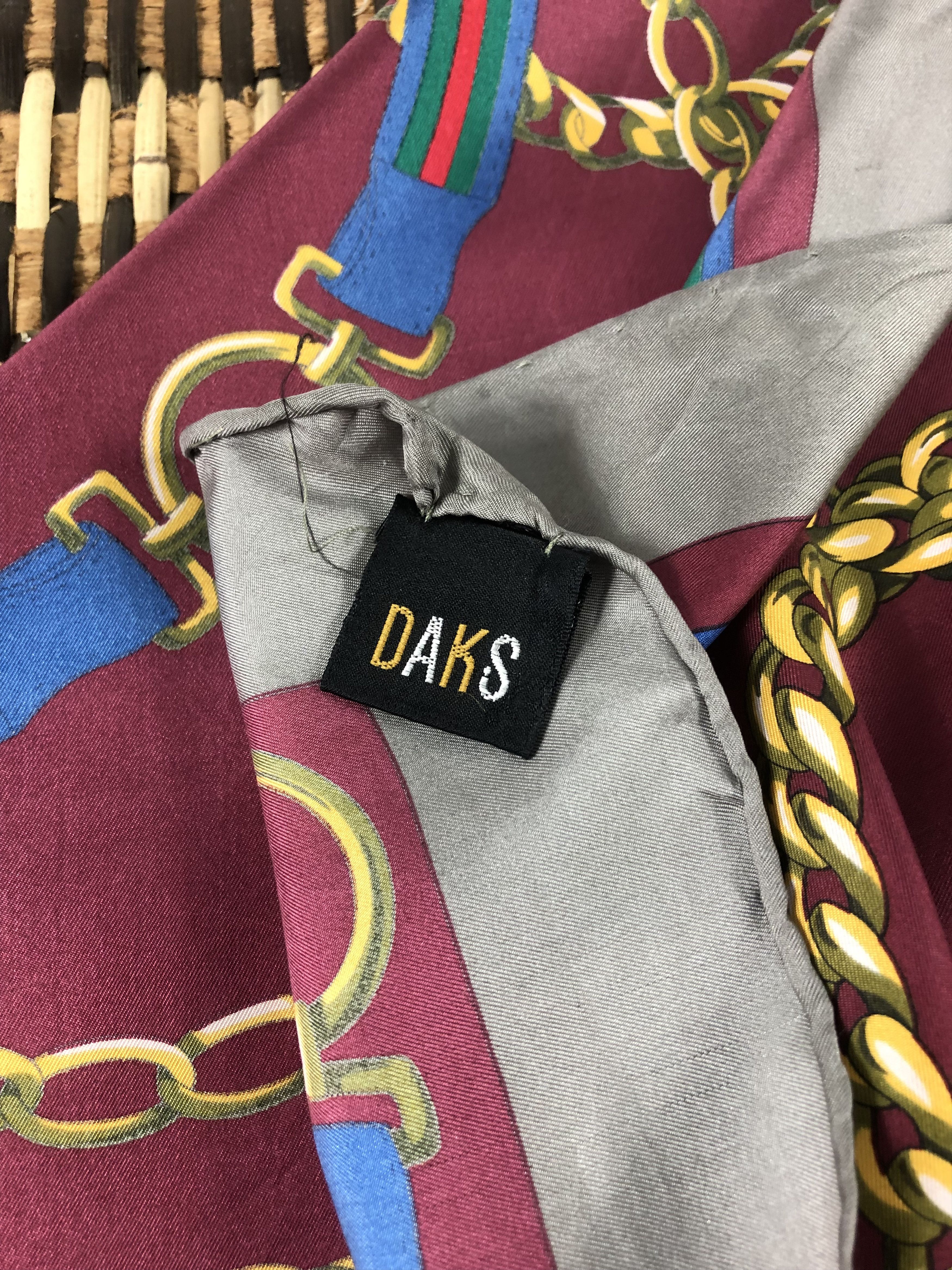 DAKS Daks London Silk Scarf Size ONE SIZE - 7 Thumbnail