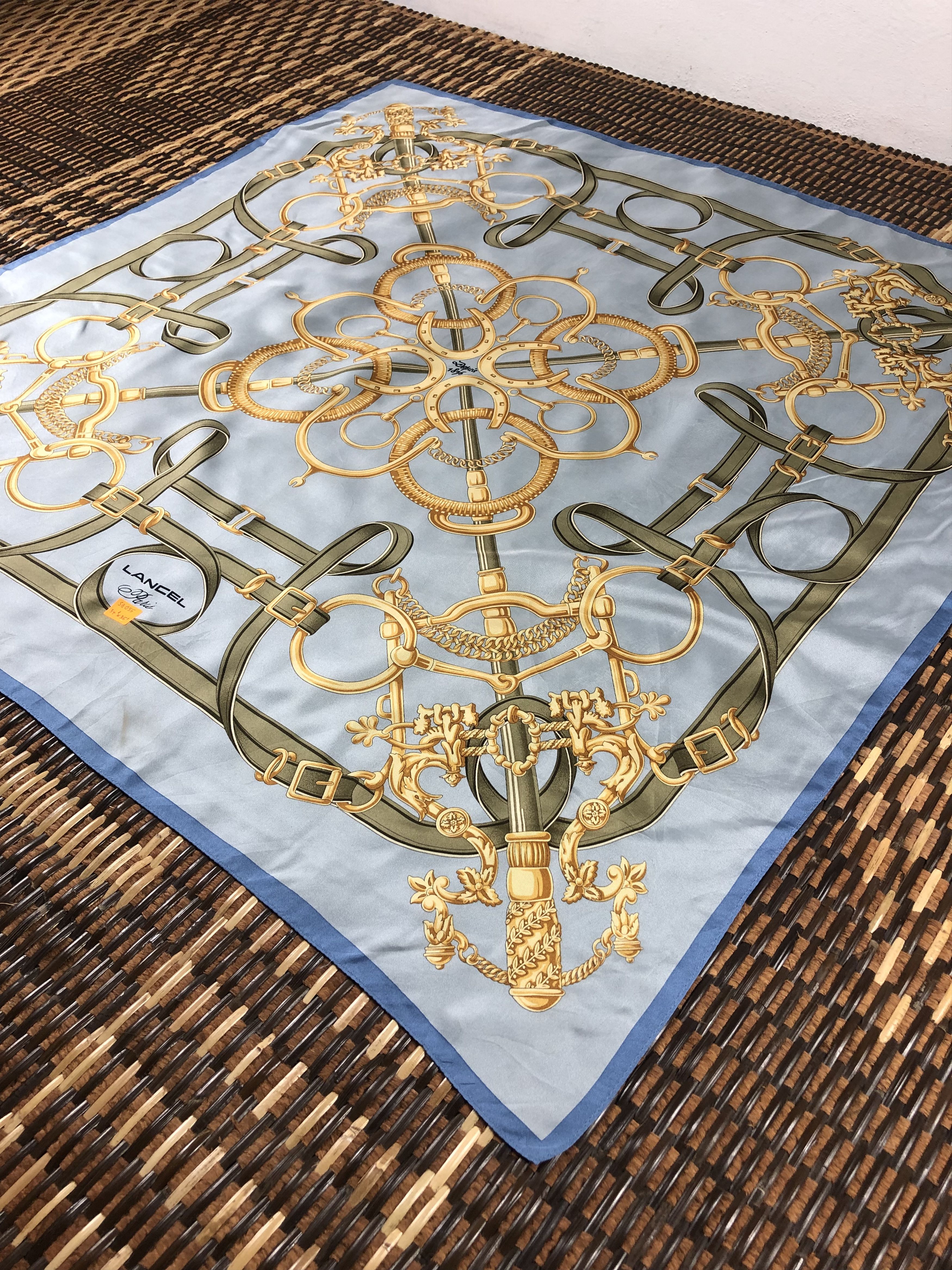 Lancel Lancel Silk Scarf Size ONE SIZE - 4 Thumbnail