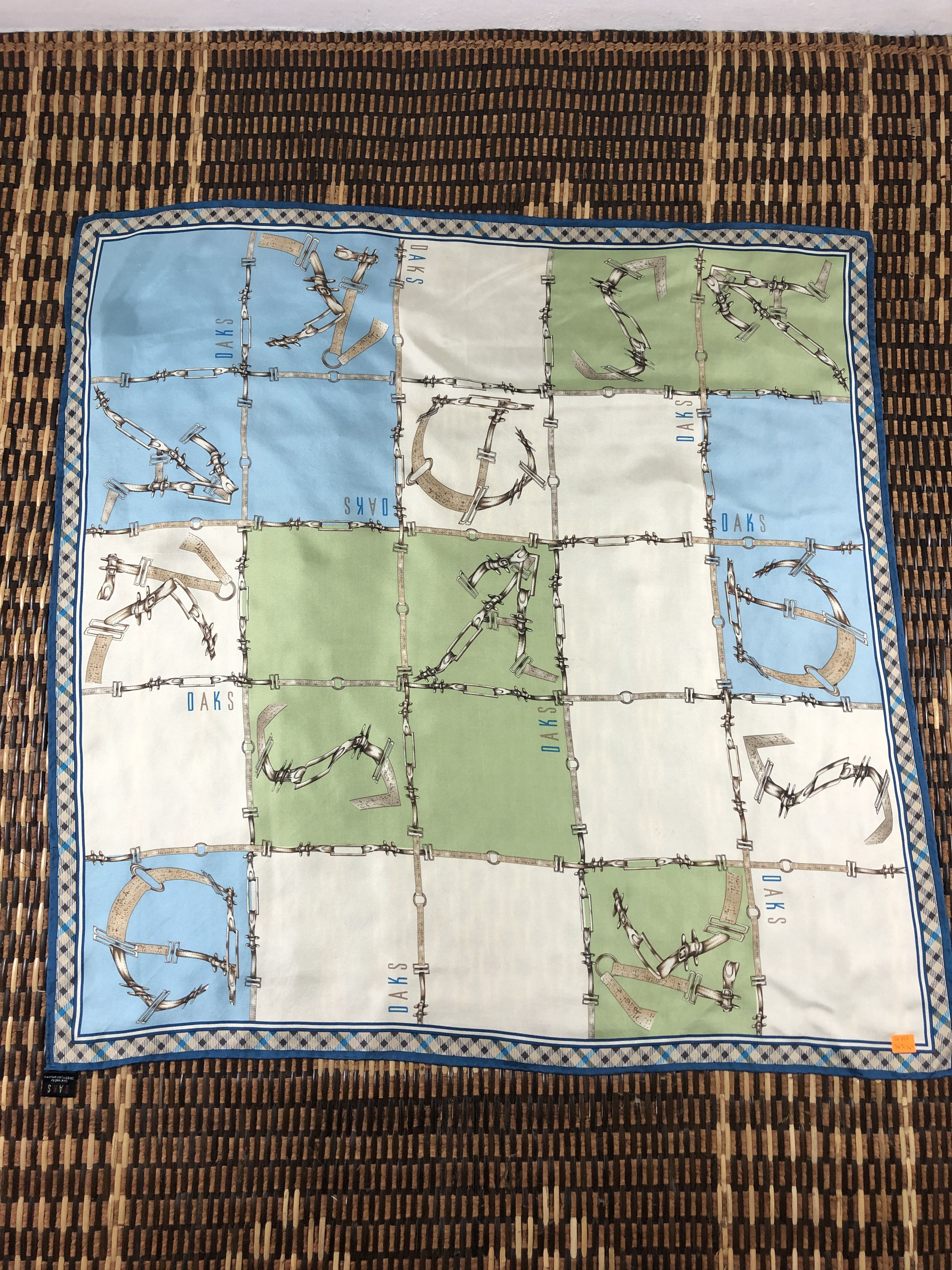 DAKS Daks London Silk Scarf Size ONE SIZE - 3 Thumbnail