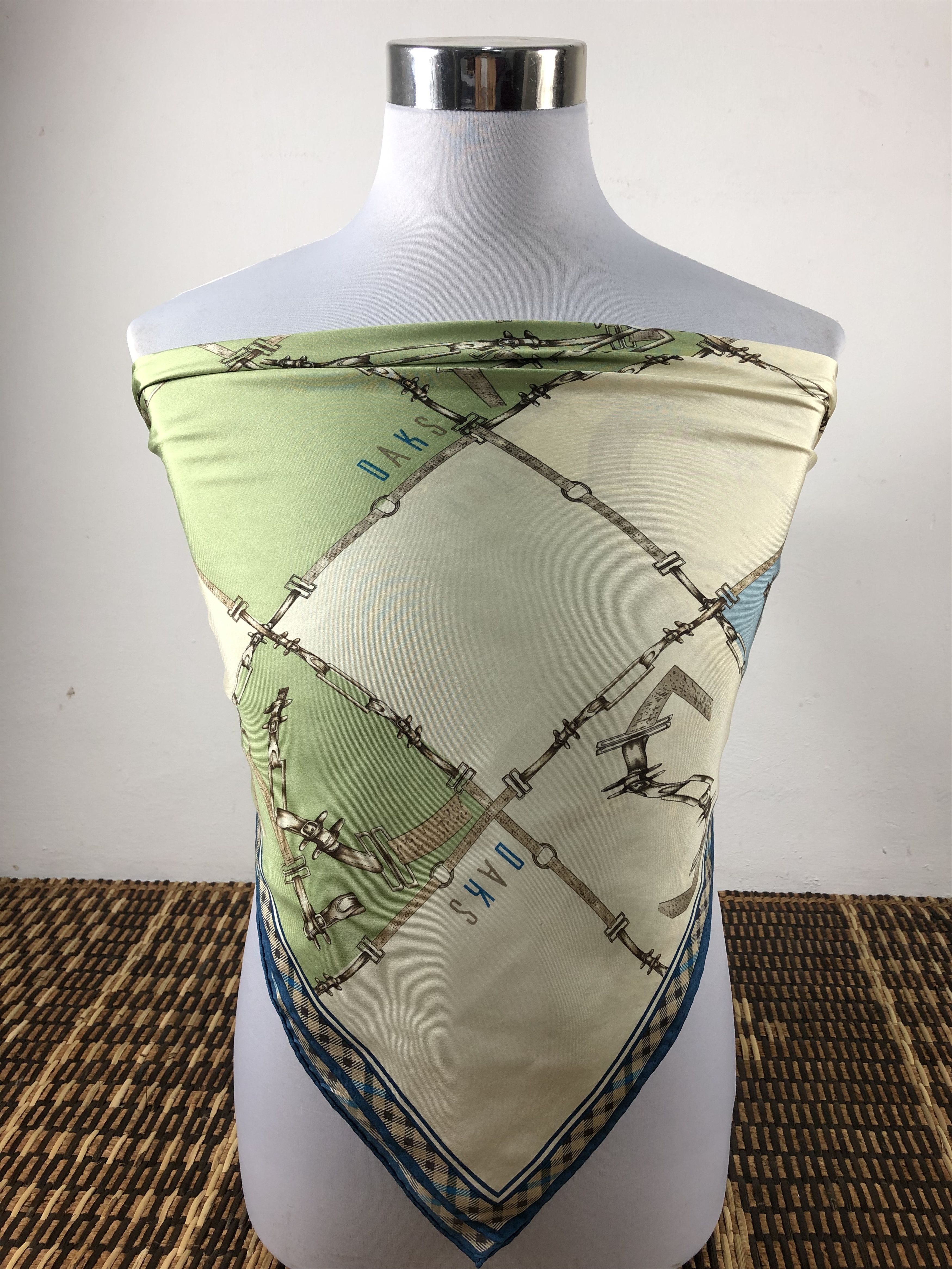 DAKS Daks London Silk Scarf Size ONE SIZE - 2 Thumbnail