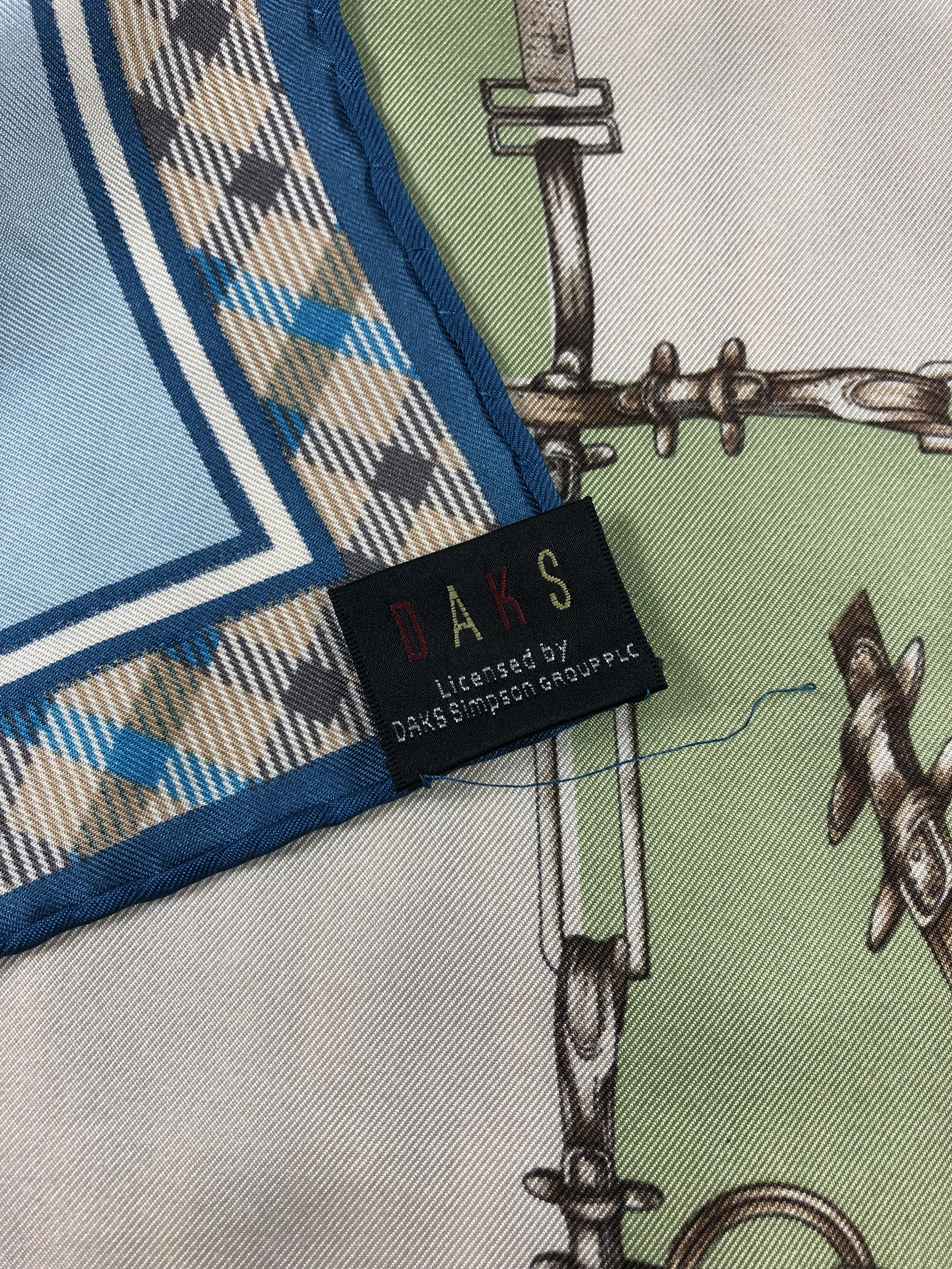 DAKS Daks London Silk Scarf Size ONE SIZE - 6 Thumbnail