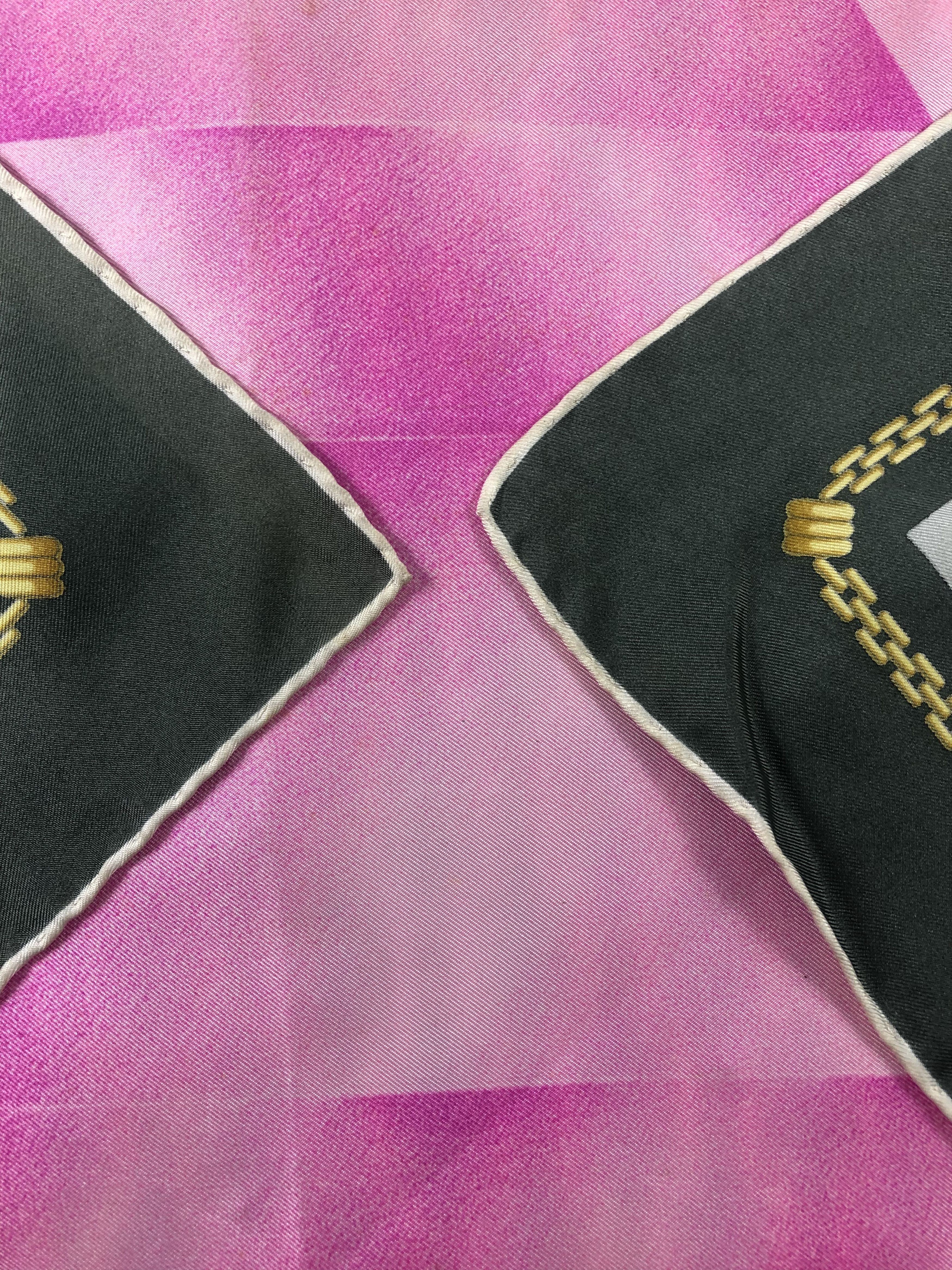 Vintage Vintage Cartier Silk Scarf Size ONE SIZE - 9 Thumbnail