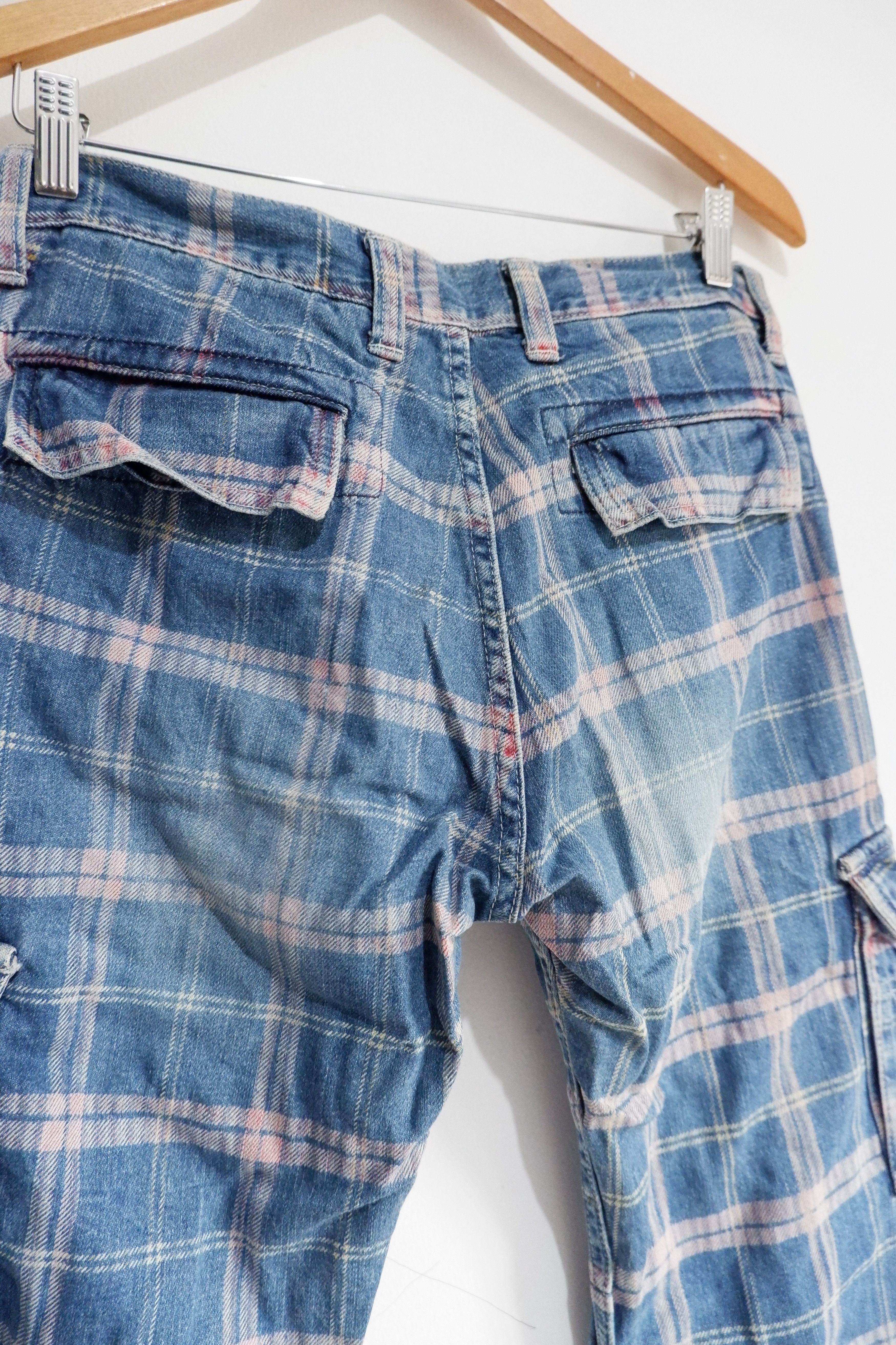 Hysteric Glamour Vintage Hysteric Glamour Distressed Cargo Denim Size US 30 / EU 46 - 5 Thumbnail