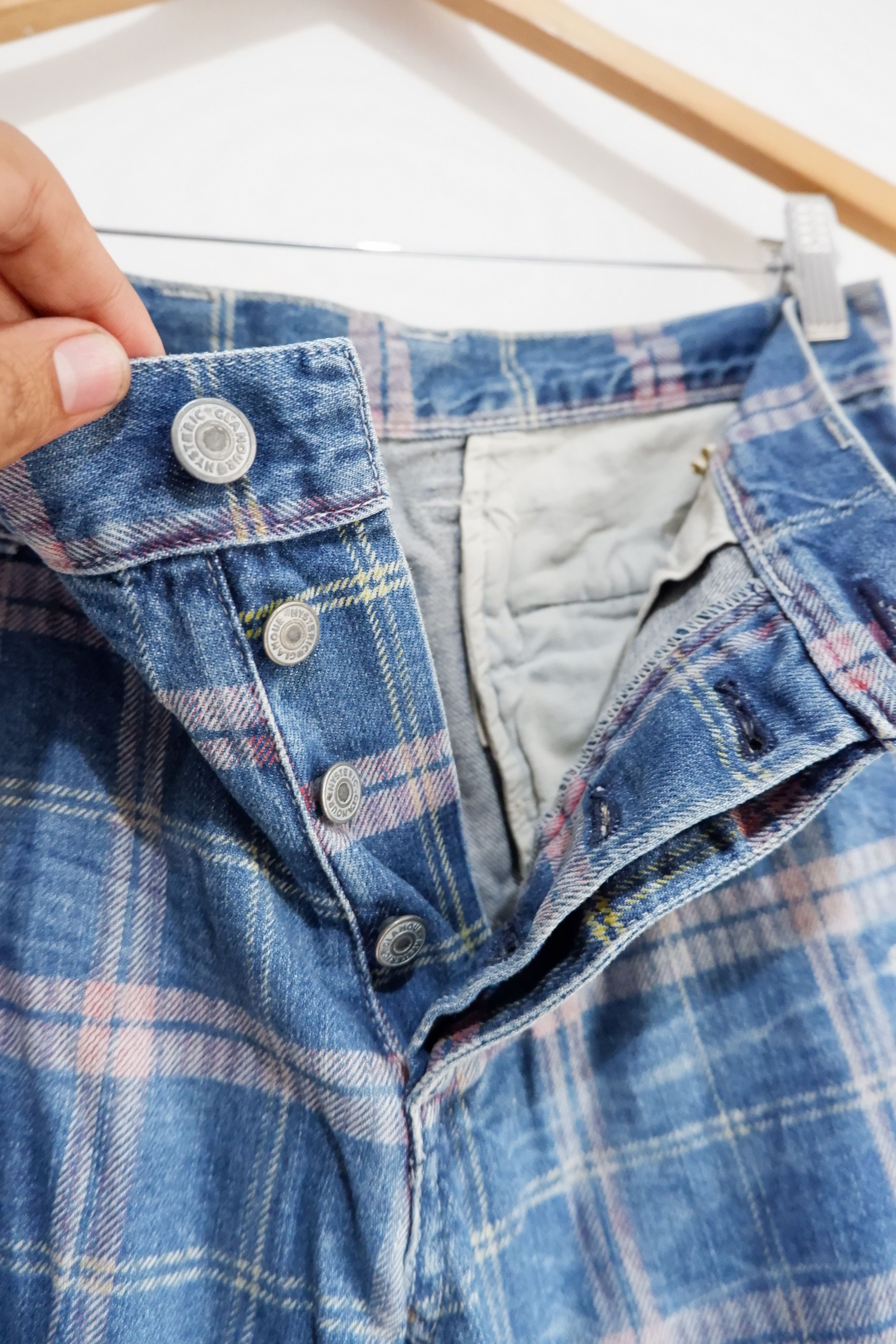 Hysteric Glamour Vintage Hysteric Glamour Distressed Cargo Denim Size US 30 / EU 46 - 4 Thumbnail