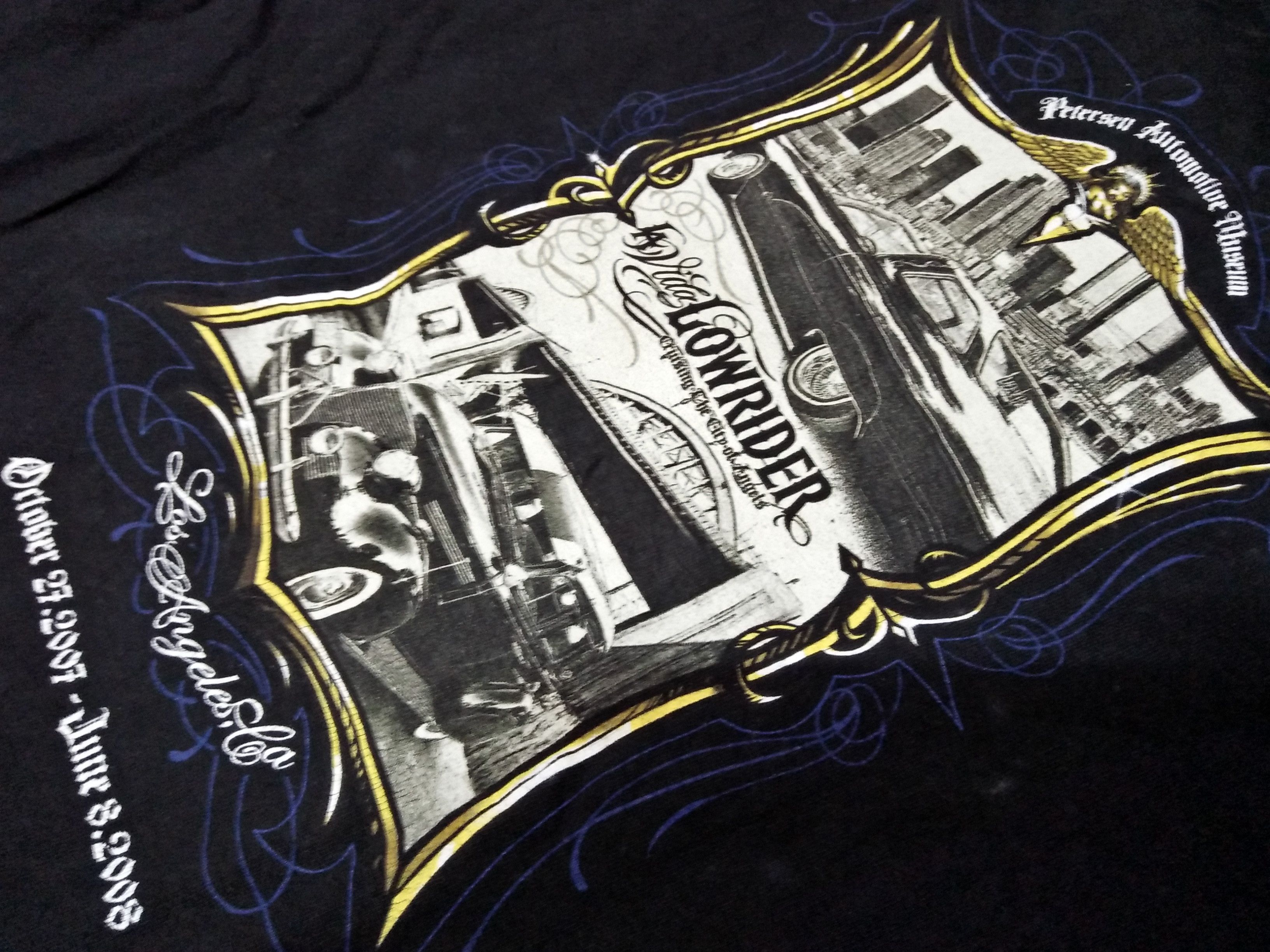 Other PRO CLUB HEAVYWEIGHT X PETERSEN Automotive Museum Black Tee Size US L / EU 52-54 / 3 - 4 Thumbnail