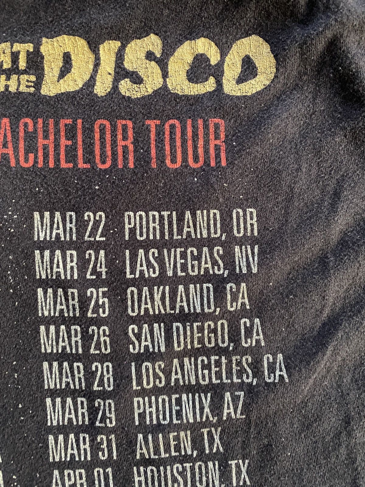 Band Tees Panic! At The Disco Death of a Bachelor Tour Tee Size US M / EU 48-50 / 2 - 17 Thumbnail