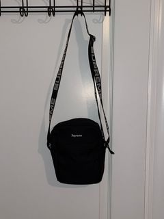 Supreme LACOSTE Shoulder Bag Black - SS18 - US