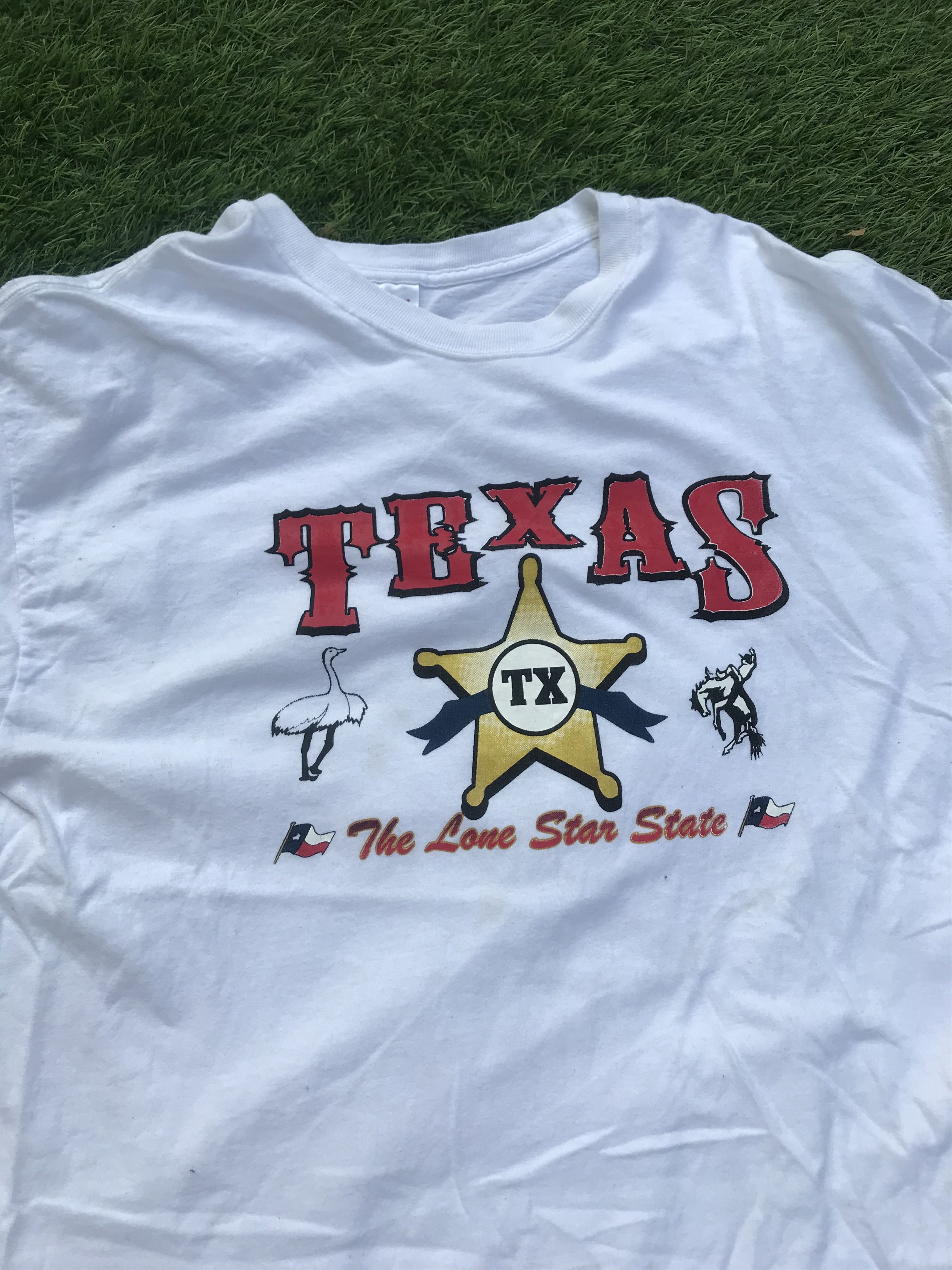 Hanes Vintage Texas "the lone star state" t shirt Size US XL / EU 56 / 4 - 2 Thumbnail