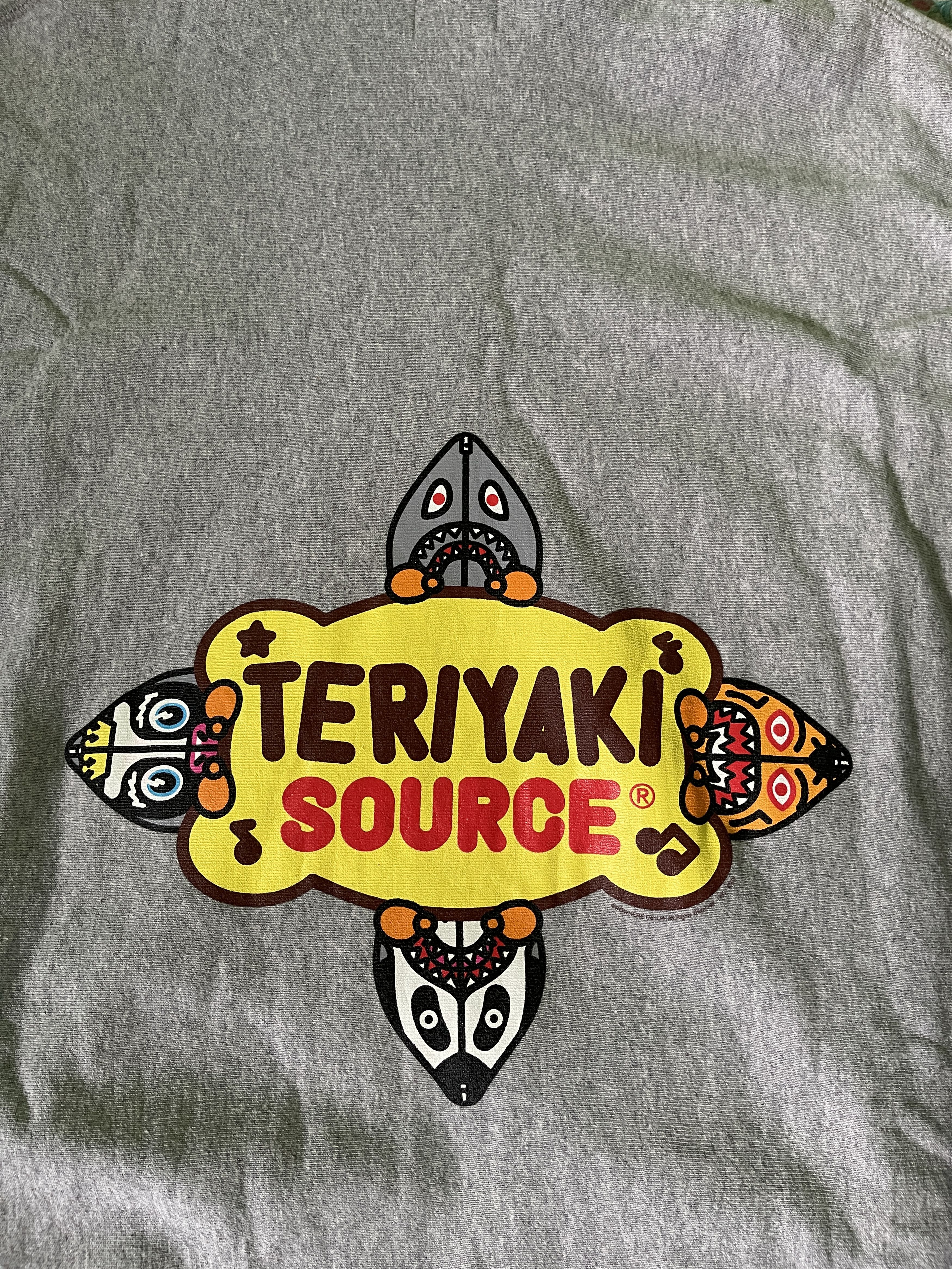 Bape Teriyaki Source Full Zip Hoodie Size US M / EU 48-50 / 2 - 6 Thumbnail
