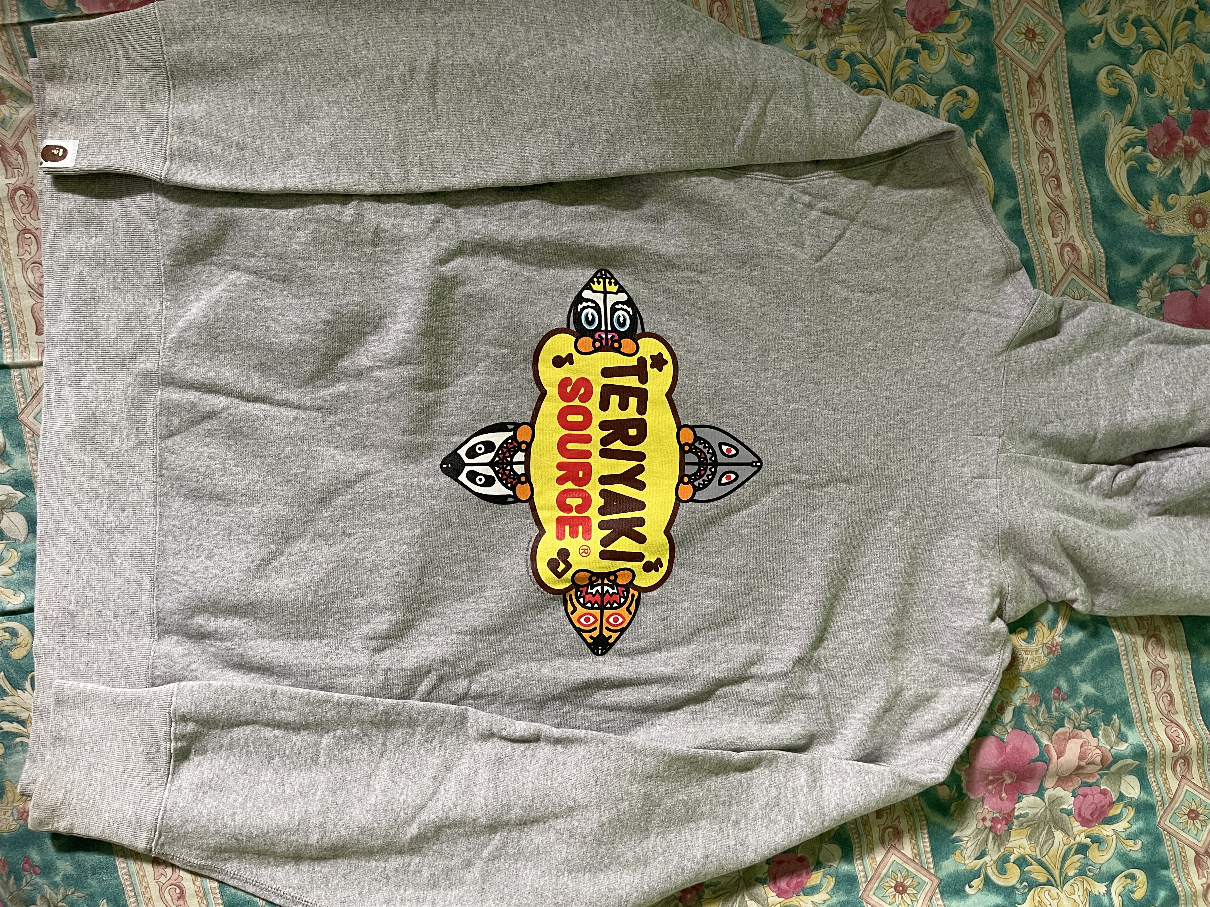Bape Teriyaki Source Full Zip Hoodie Size US M / EU 48-50 / 2 - 5 Thumbnail