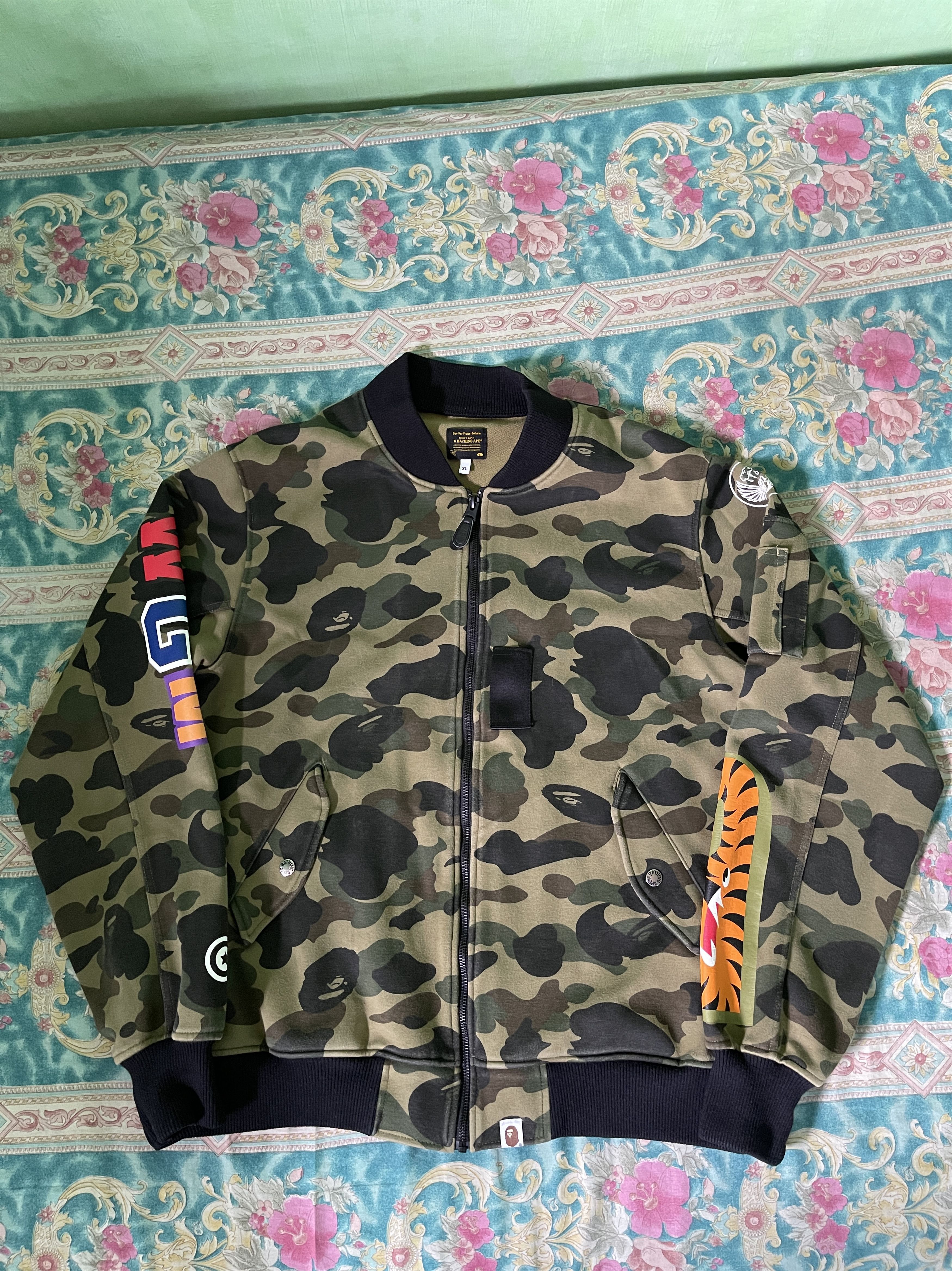 1st Camo Shark Windstopper MA-1 Jacket