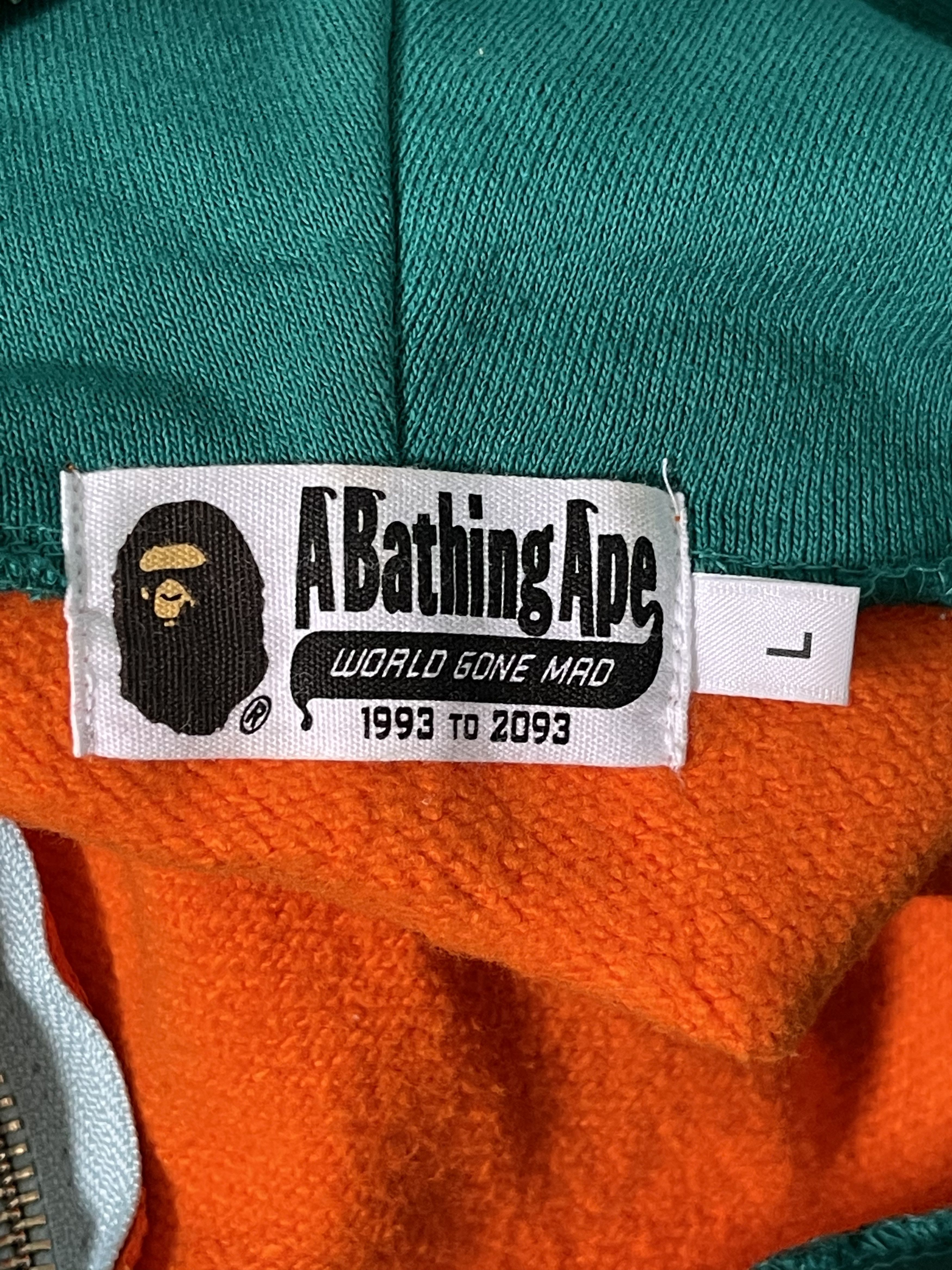 Bape Hoodie Bape Shark Multicolor A Half Camo PONR Size US L / EU 52-54 / 3 - 8 Thumbnail