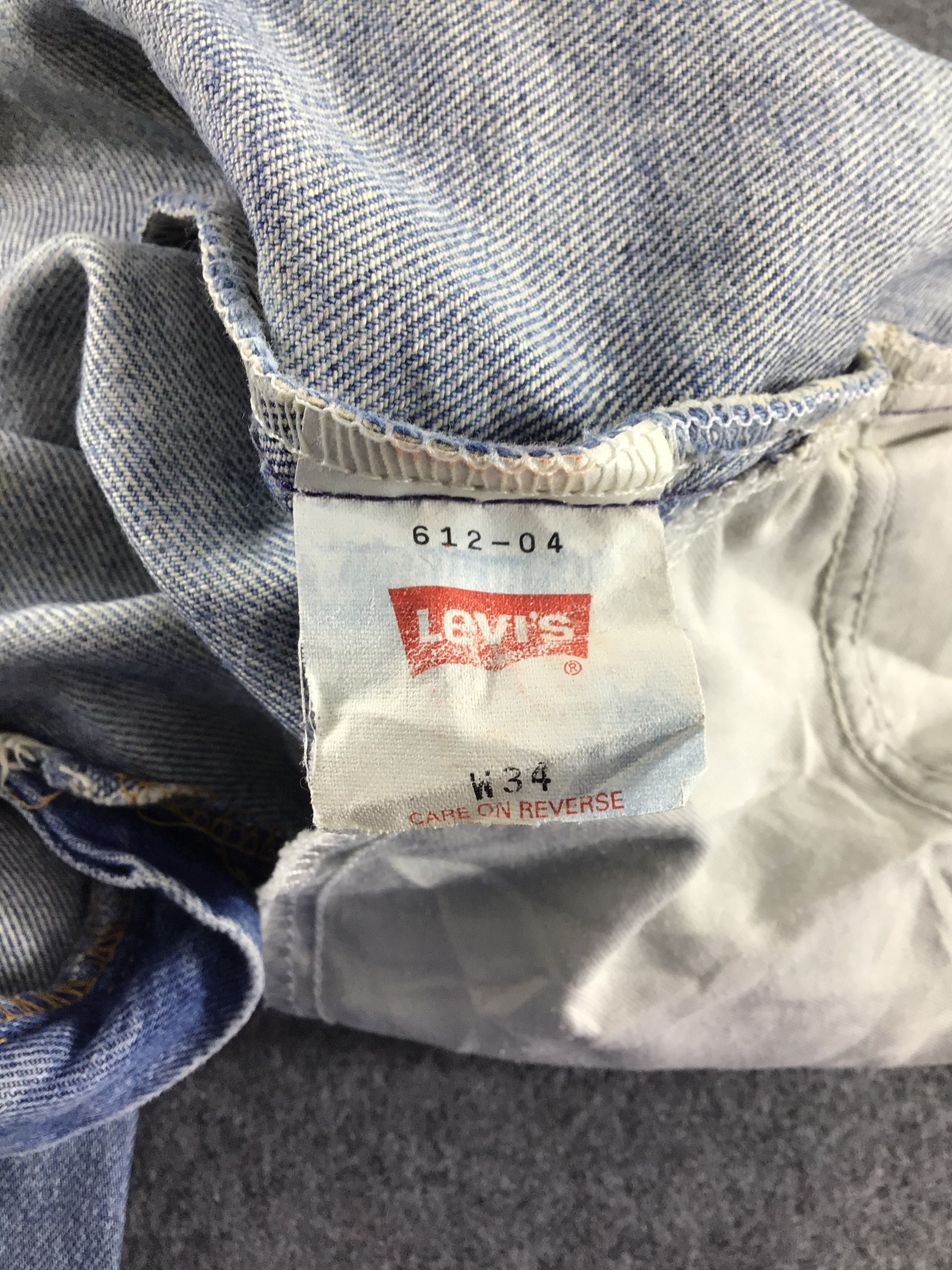 Levi's × Vintage Vintage 90s Levis 612-JM048 Size US 33 - 6 Thumbnail