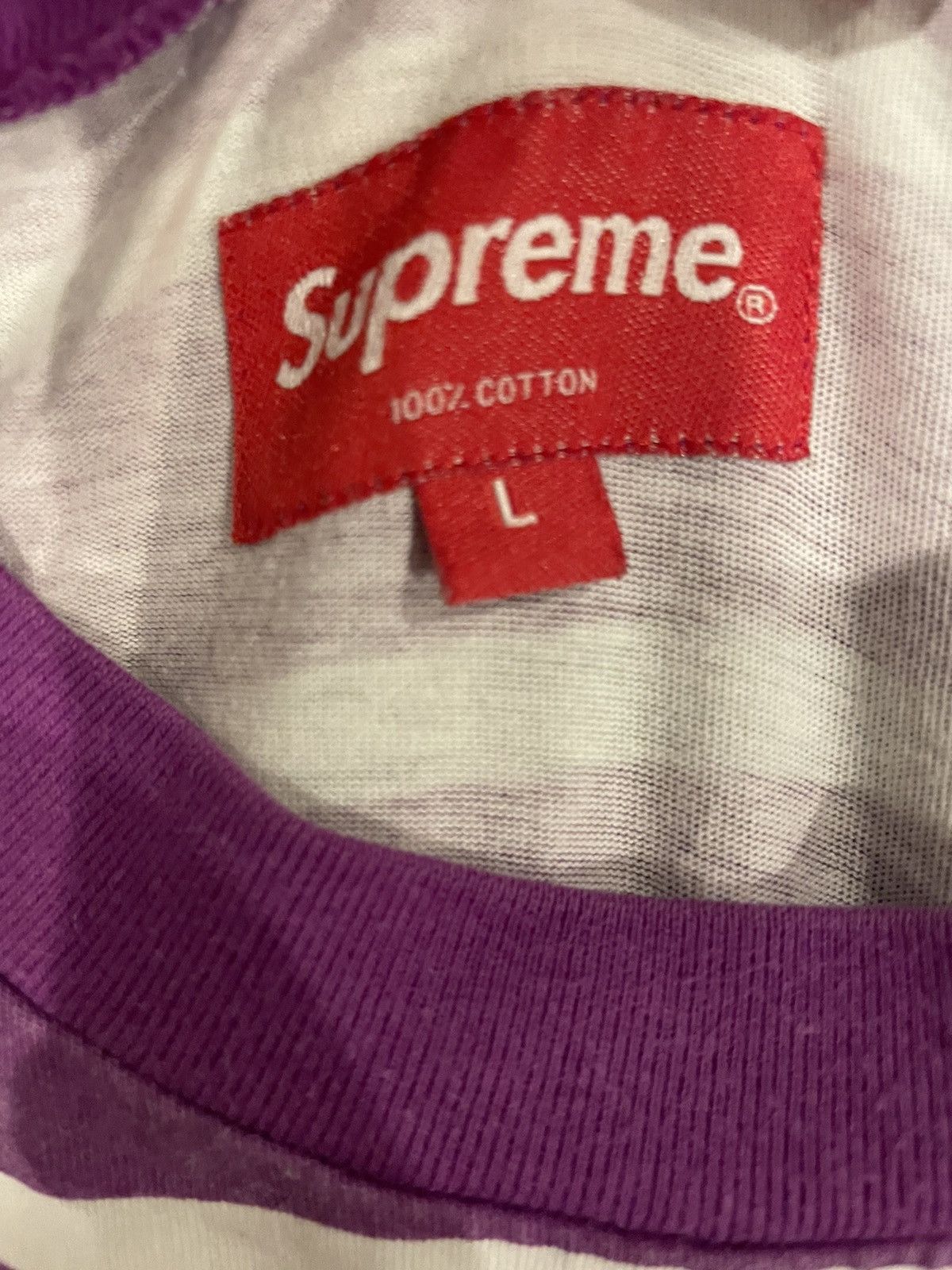 Supreme Stripped t-shirt