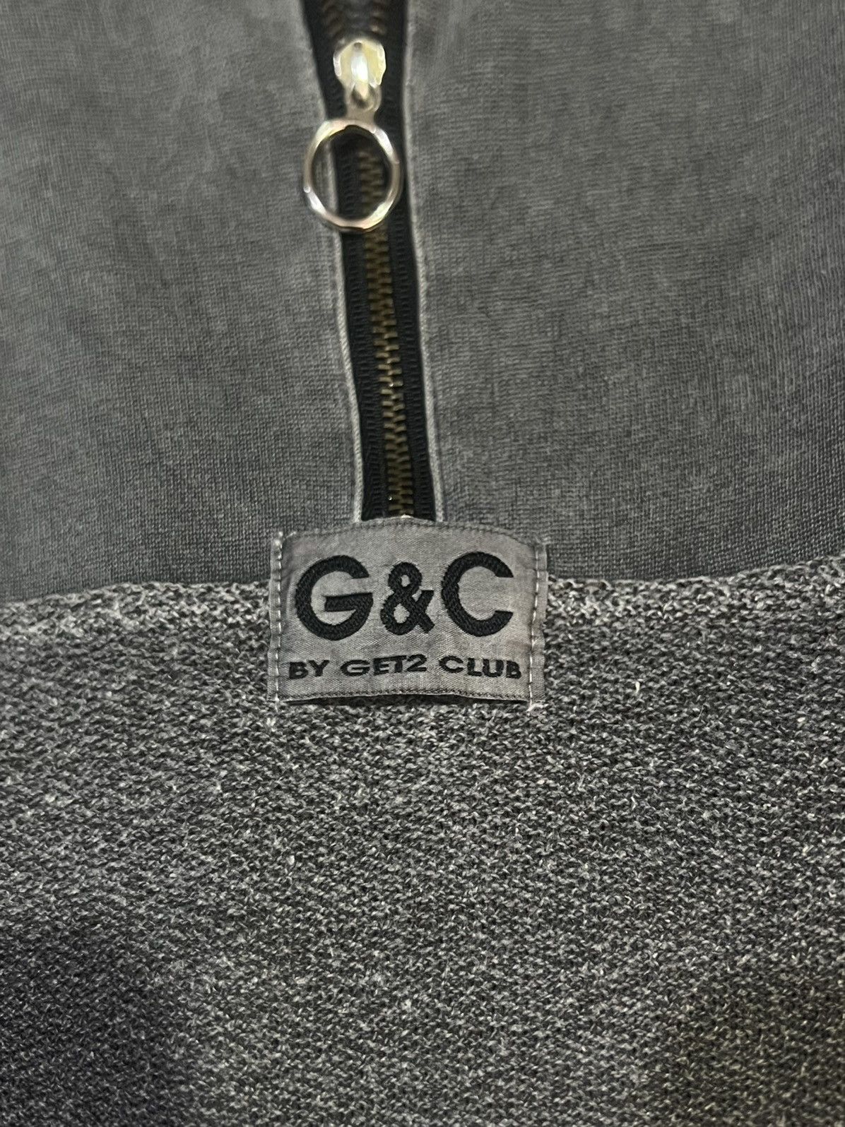 Designer × Seditionaries VTG 90s SEDITIONARIES MULTIZIPPED SMAL POCKET TSHIRT BY G&C Size US M / EU 48-50 / 2 - 12 Thumbnail