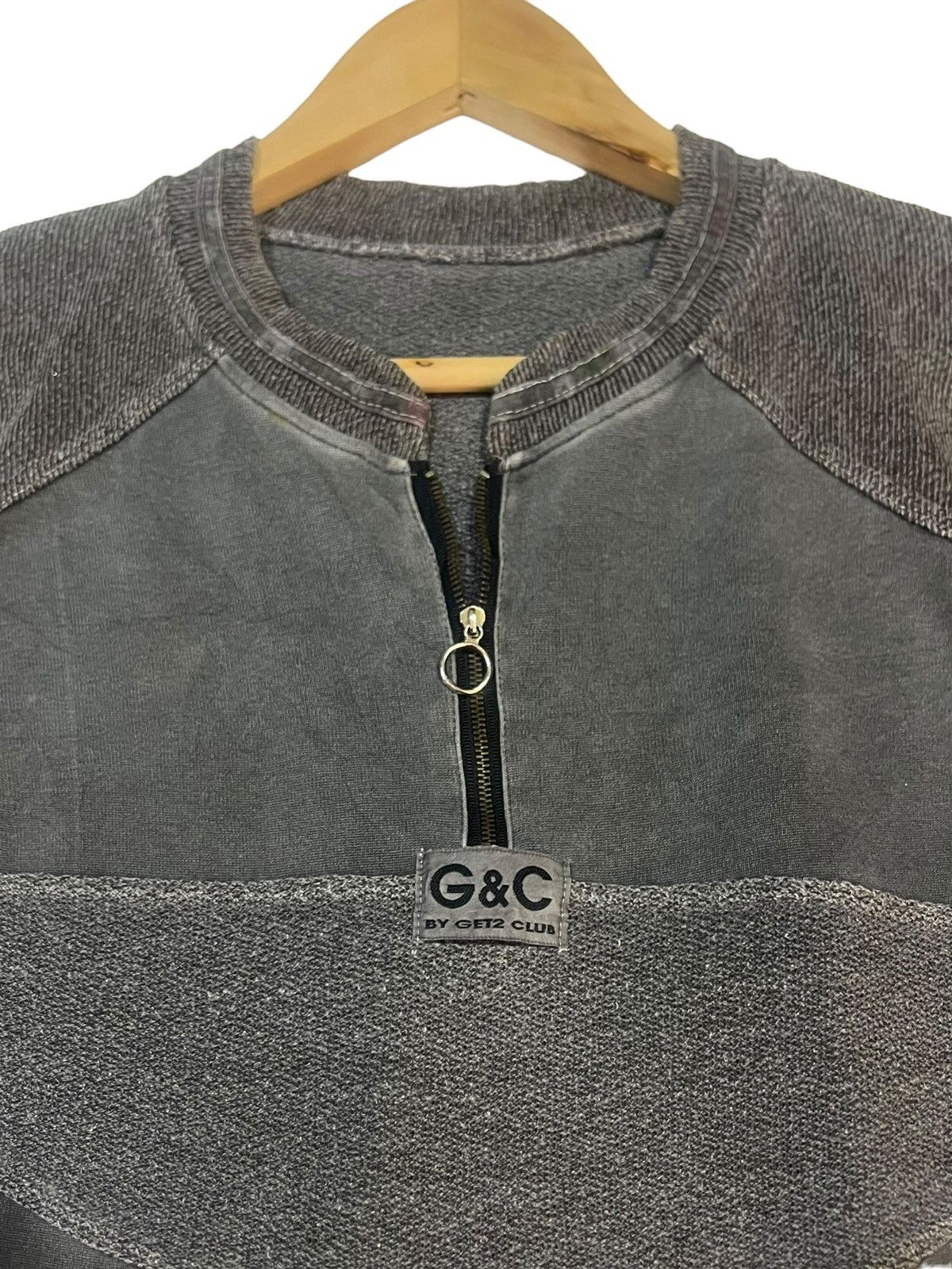 Designer × Seditionaries VTG 90s SEDITIONARIES MULTIZIPPED SMAL POCKET TSHIRT BY G&C Size US M / EU 48-50 / 2 - 3 Thumbnail