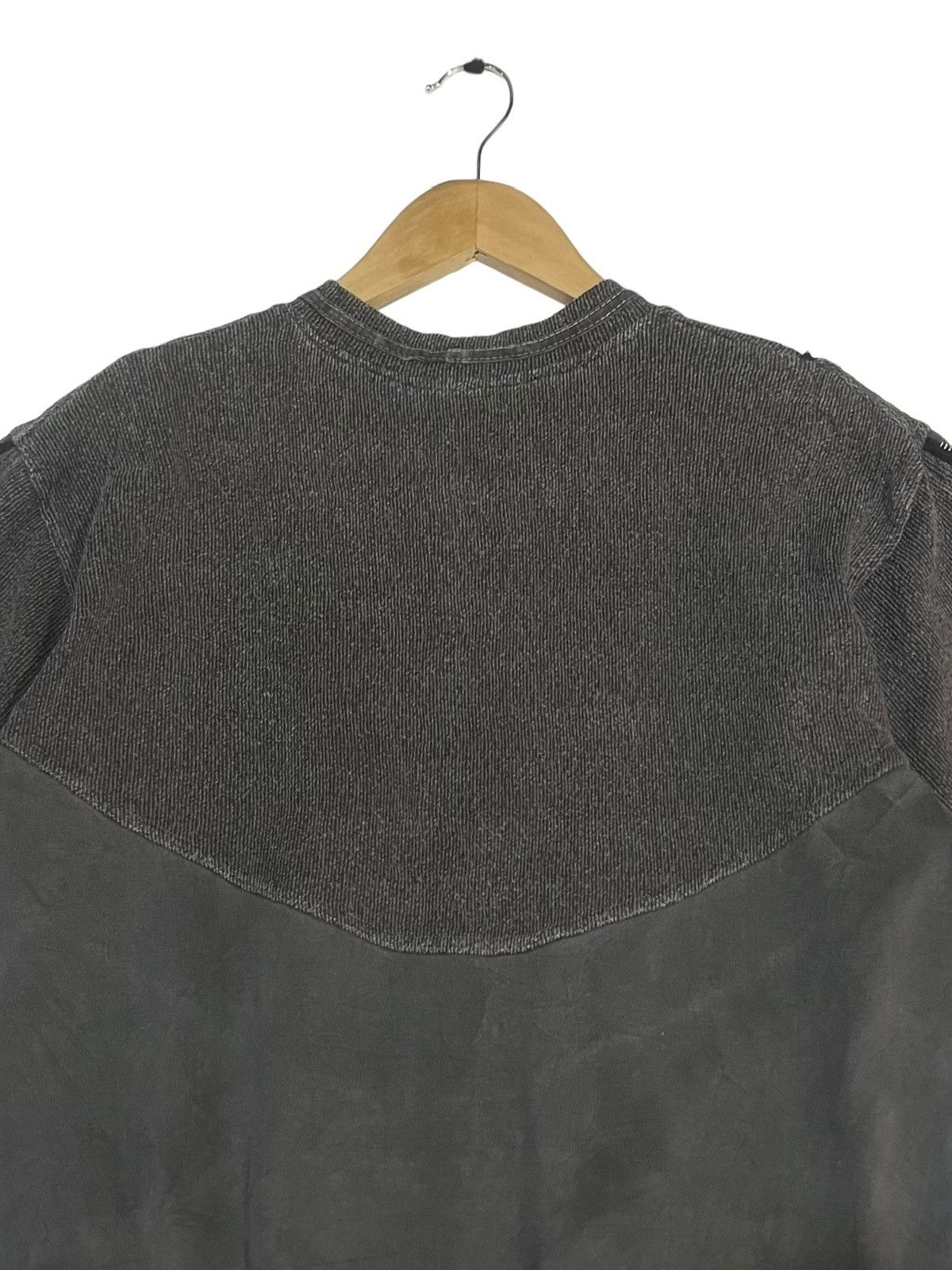 Designer × Seditionaries VTG 90s SEDITIONARIES MULTIZIPPED SMAL POCKET TSHIRT BY G&C Size US M / EU 48-50 / 2 - 9 Thumbnail