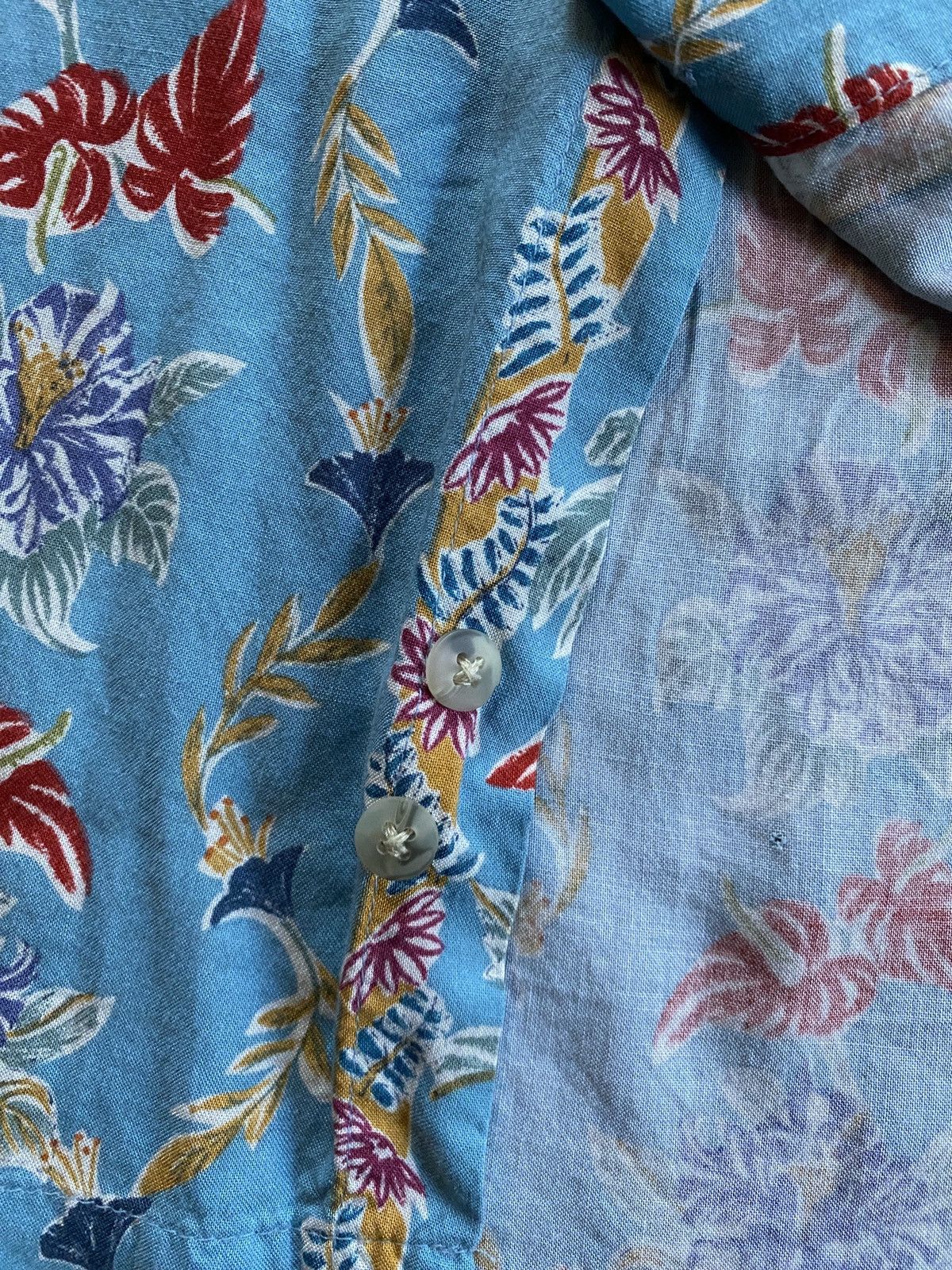 Pierre Cardin Vintage 80’s Pierre Cardin Flowers Rayon Button Up Size US M / EU 48-50 / 2 - 7 Thumbnail